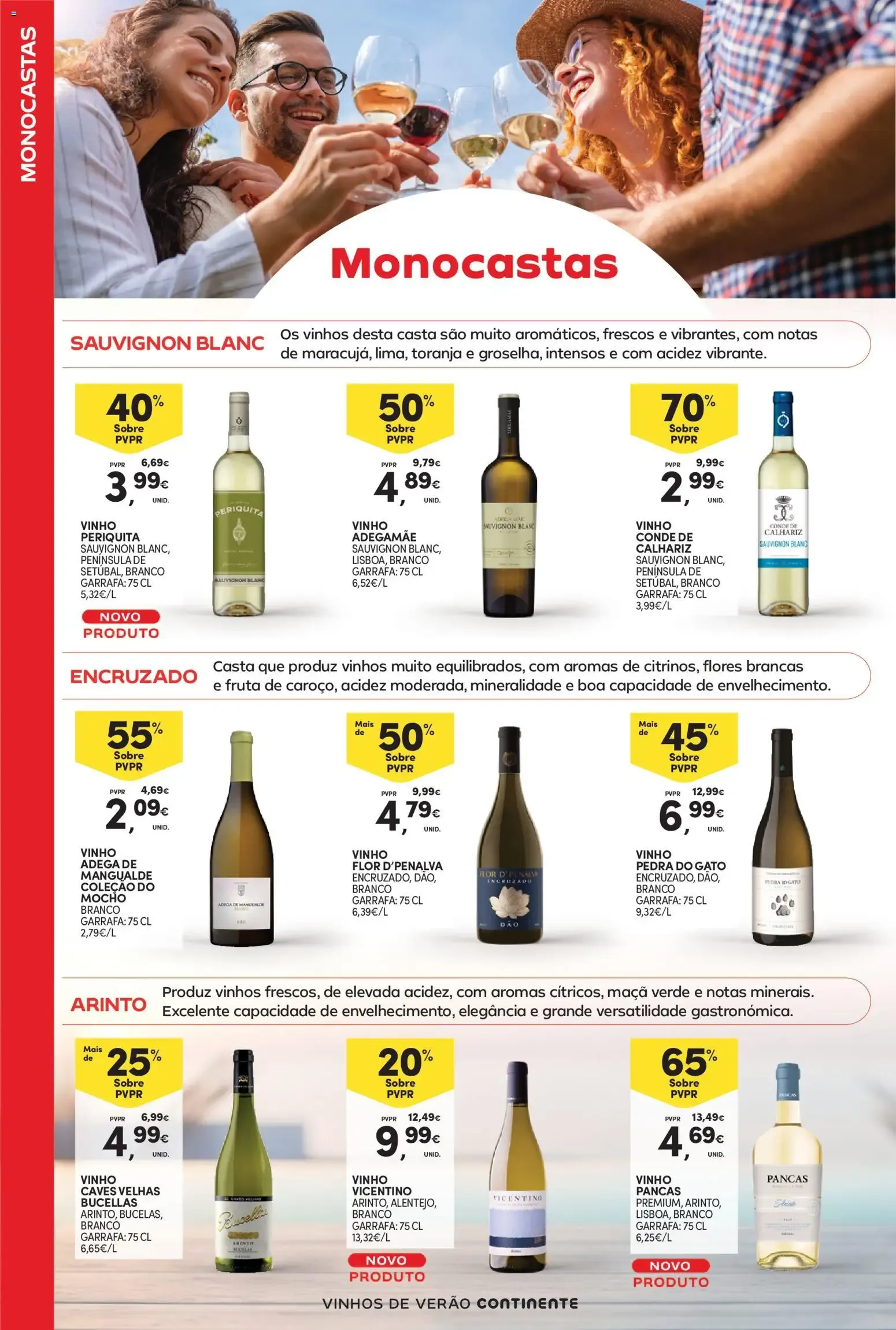 Folheto Continente - Vinhos de Verão » de 21/07/2026 - 09/08/2026 de 21 de julho até 9 de agosto 2026 - Pagina 4