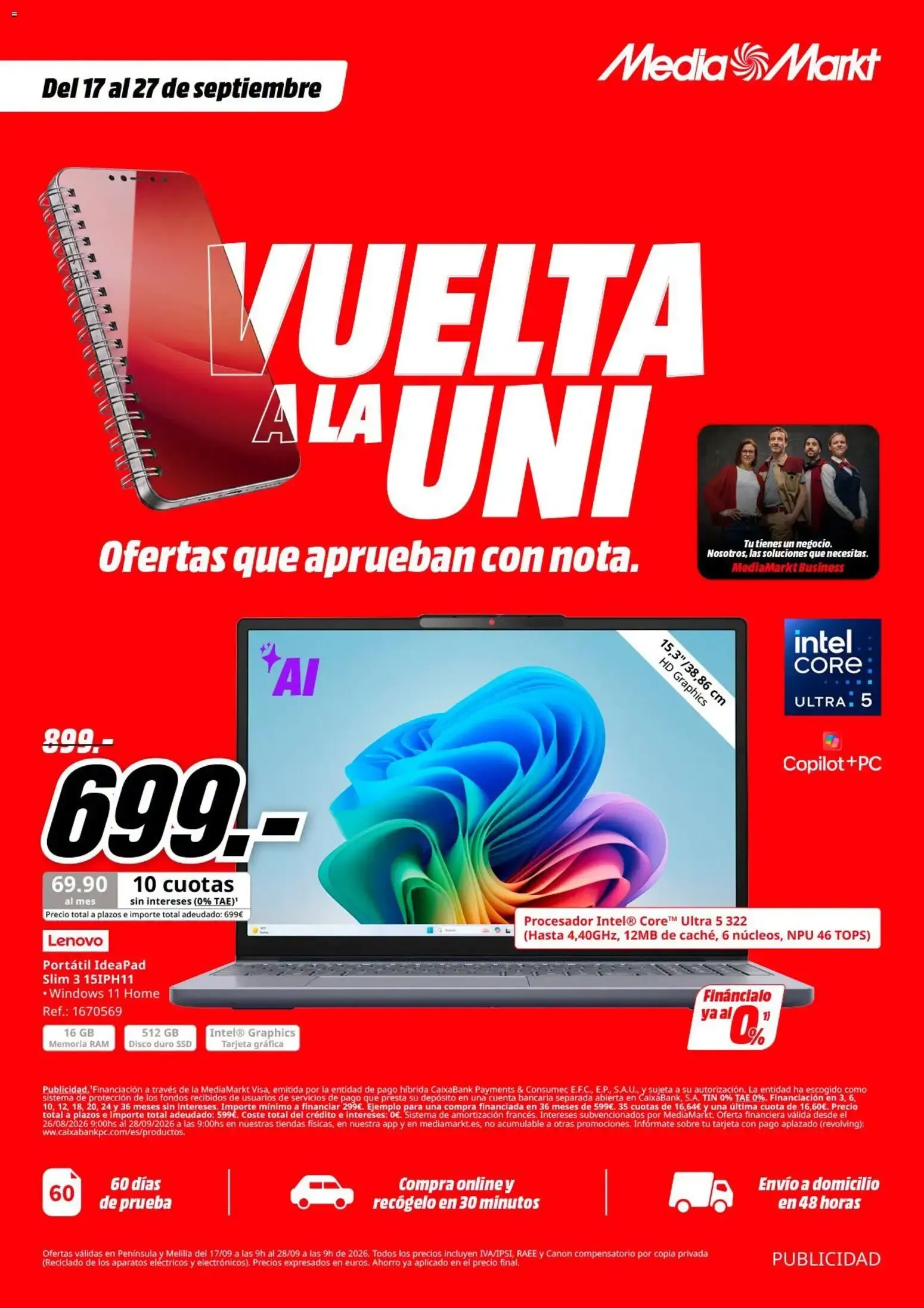 Media Markt: Vuelta a la Uni