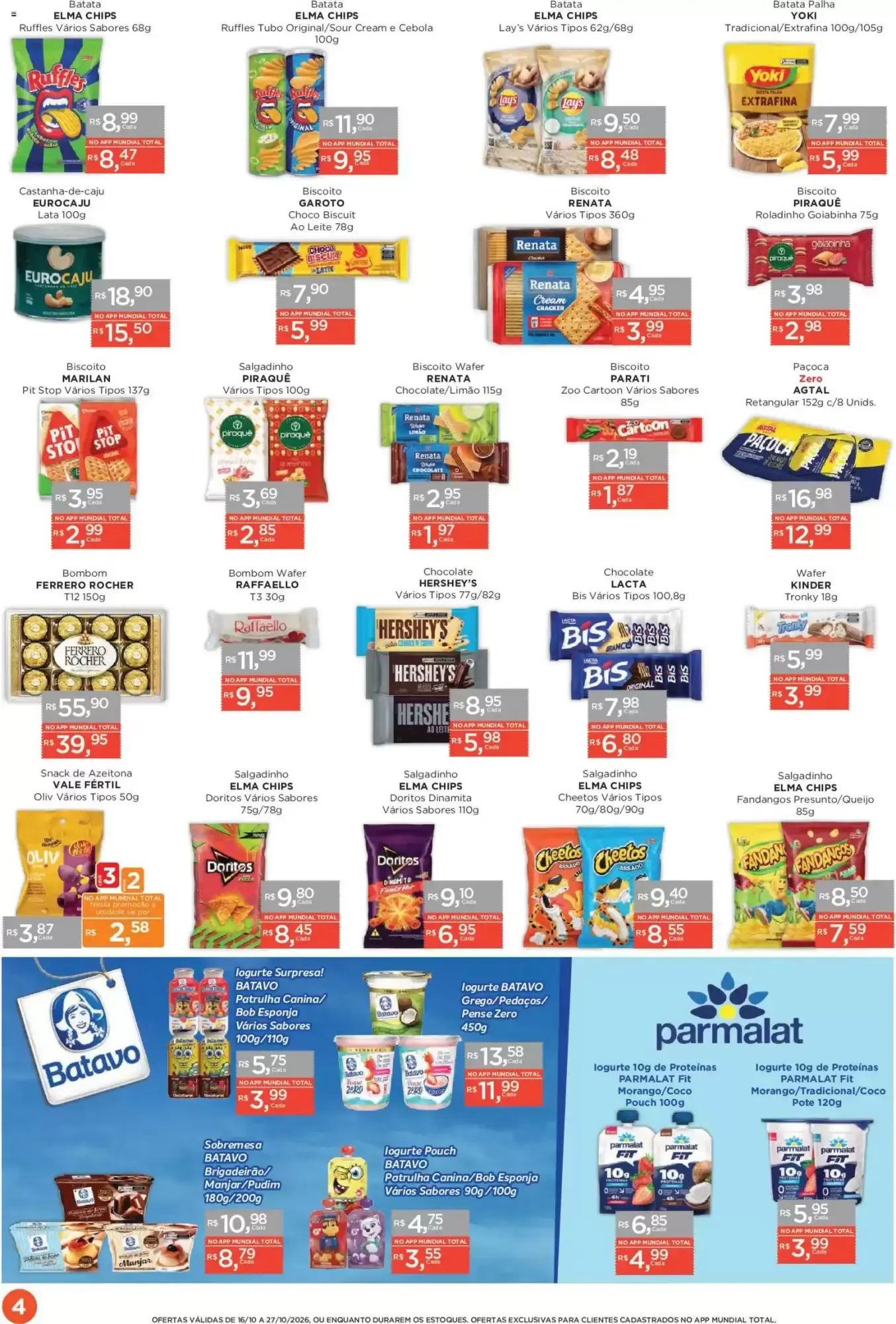 Encarte de Encarte Supermercados Mundial 16 de outubro até 27 de outubro 2026 - Pagina 4