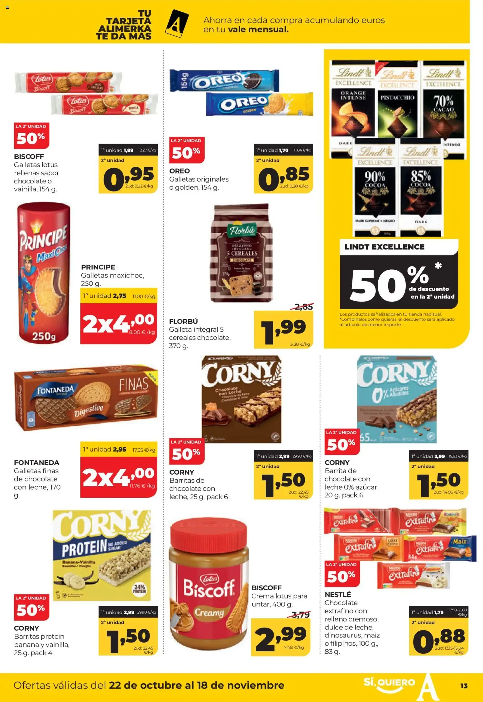 Catálogo de Alimerka folleto >> 22/10 - 18/11/2026 (catálogo) 22 de octubre al 18 de noviembre 2026 - Página 13