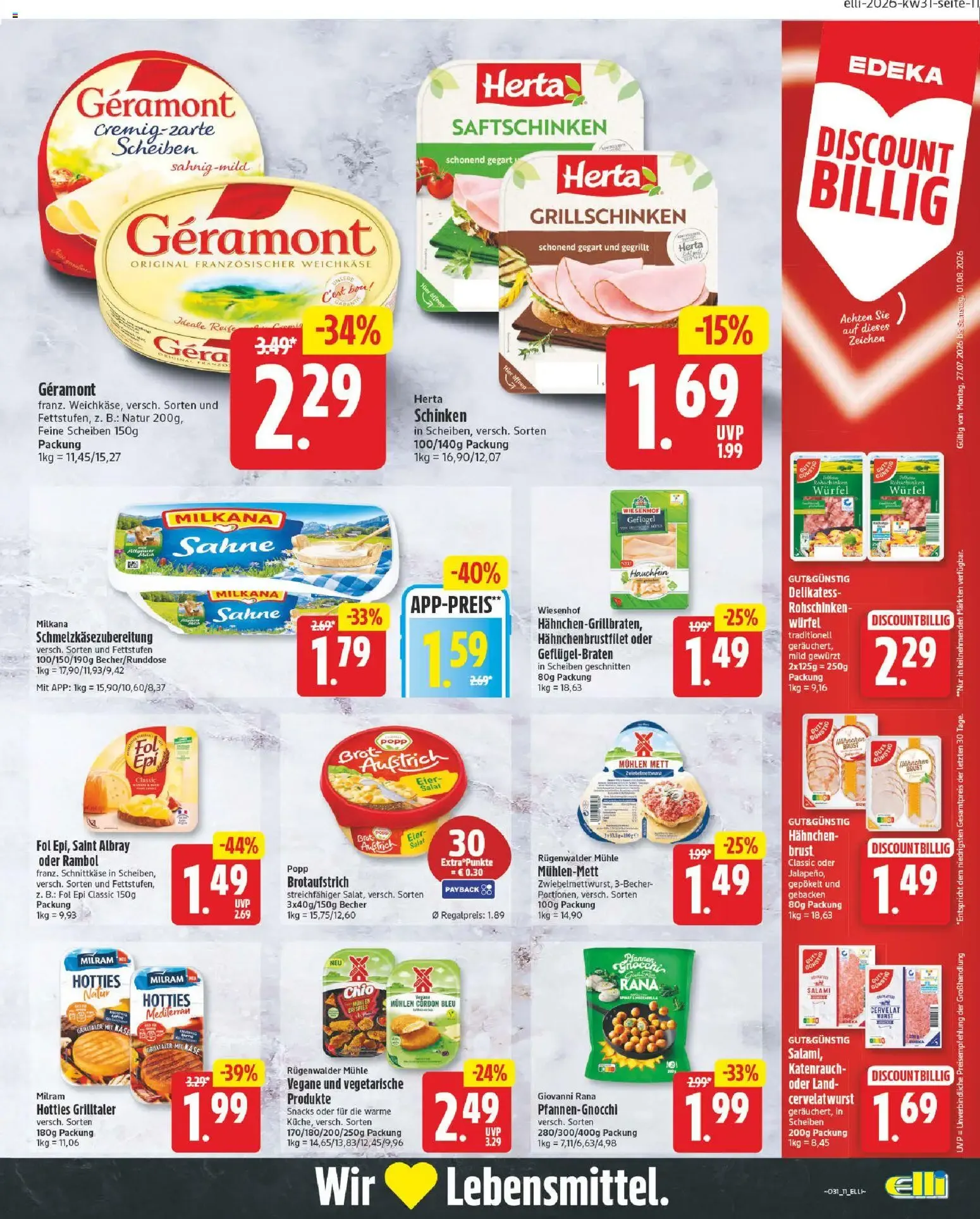 Elli Markt Prospekt vom 27.07.2026 – Angebote online von 27. Juli bis 1. August 2026 - Prospekt seite 14