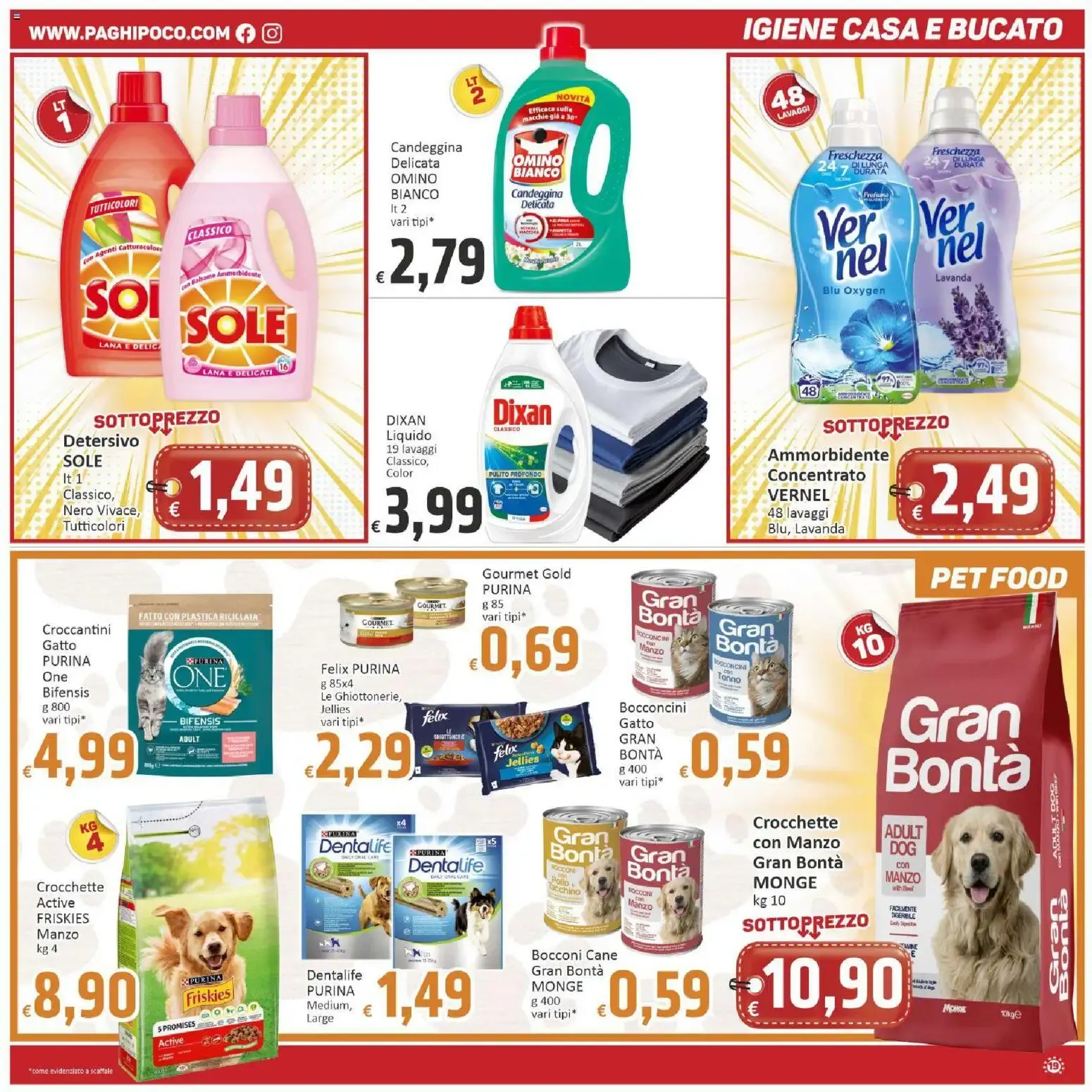 Nuovo Paghi Poco volantino dal 31/07/2026 > offerte anteprima 🛍️ da 31 luglio a 10 agosto di 2026 - Pagina del volantino 19