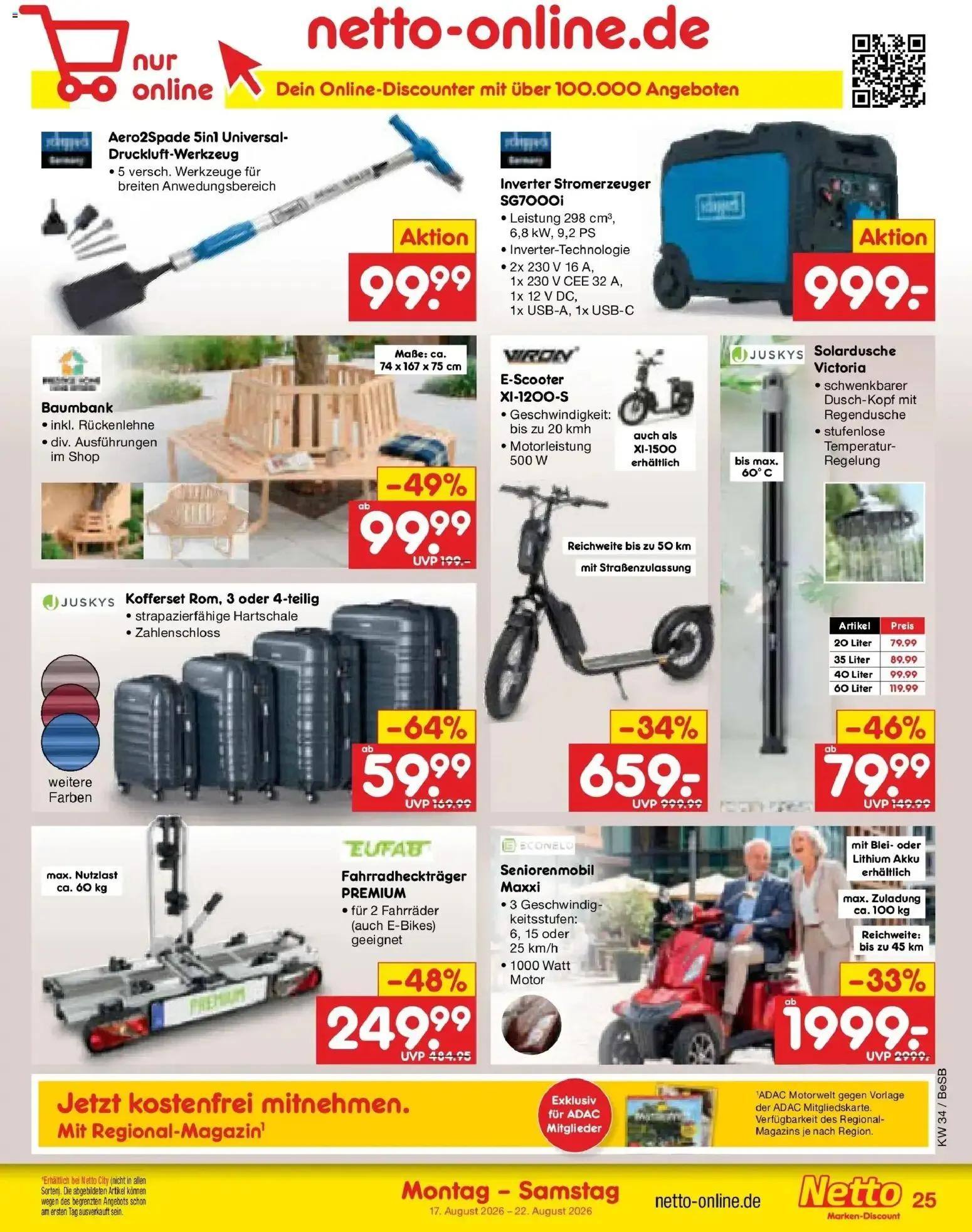 Netto Marken-Discount Prospekt Kremmen (ab 17.08.2026) » Angebote von 17. August bis 22. August 2026 - Prospekt seite 35