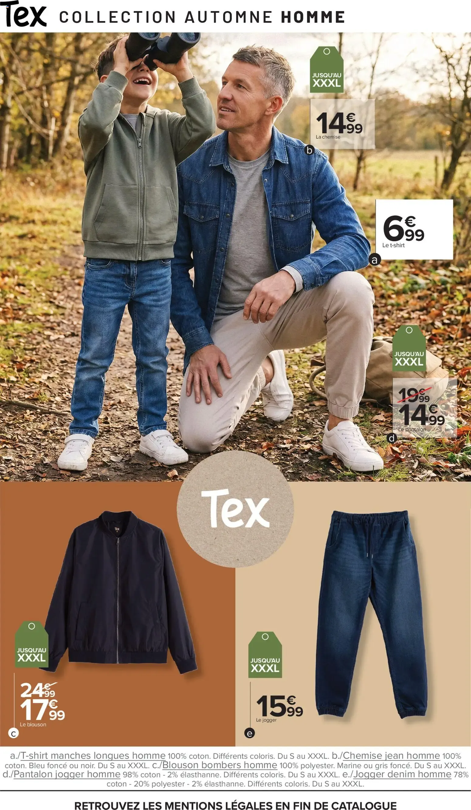 Carrefour Tex spécial automne à partir du 22/09/2026 - promo en ligne du 22 septembre au 5 octobre 2026 - Catalogue page 10