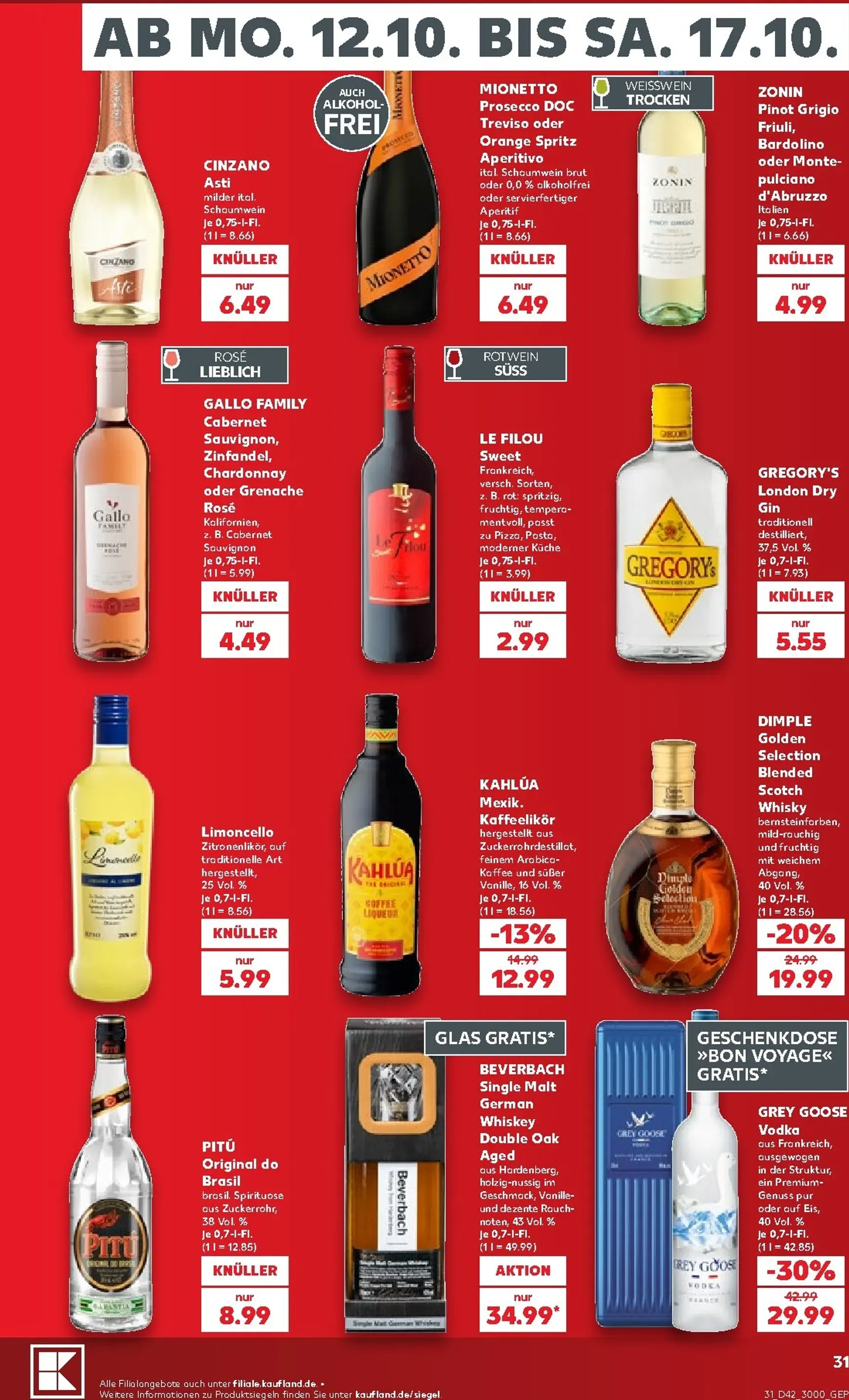 Kaufland Prospekt nächste Woche – von Montag 12.10.2026 bis Samstag 17.10.2026 von 12. Oktober bis 17. Oktober 2026 - Prospekt seite 36