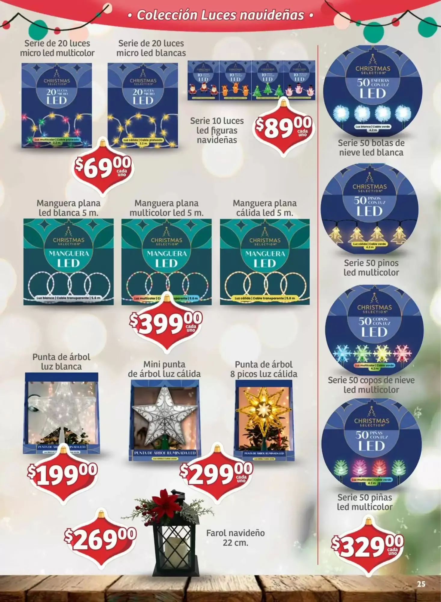 Catálogo de Soriana Mercado Decoración de Navidad 2026 30 de septiembre al 11 de noviembre 2026 - Pagina 25