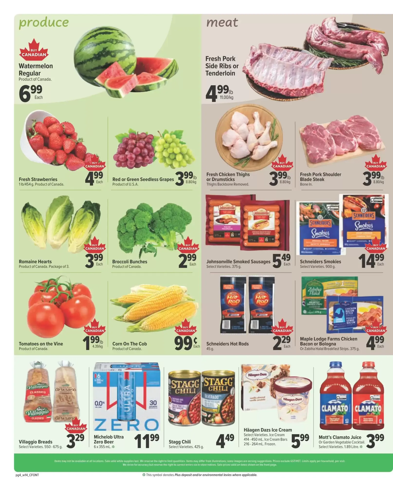 Clover Farm flyer week 31 from July 30 to August 5 2026 - flyer page 4