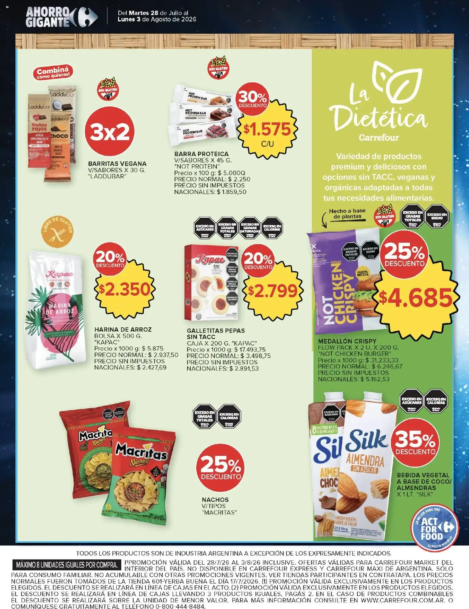 Ofertas de Carrefour Market catálogo del 28/07/2026 - 03/08/2026 28 de julio al 3 de agosto 2026 - Página 17 del catálogo