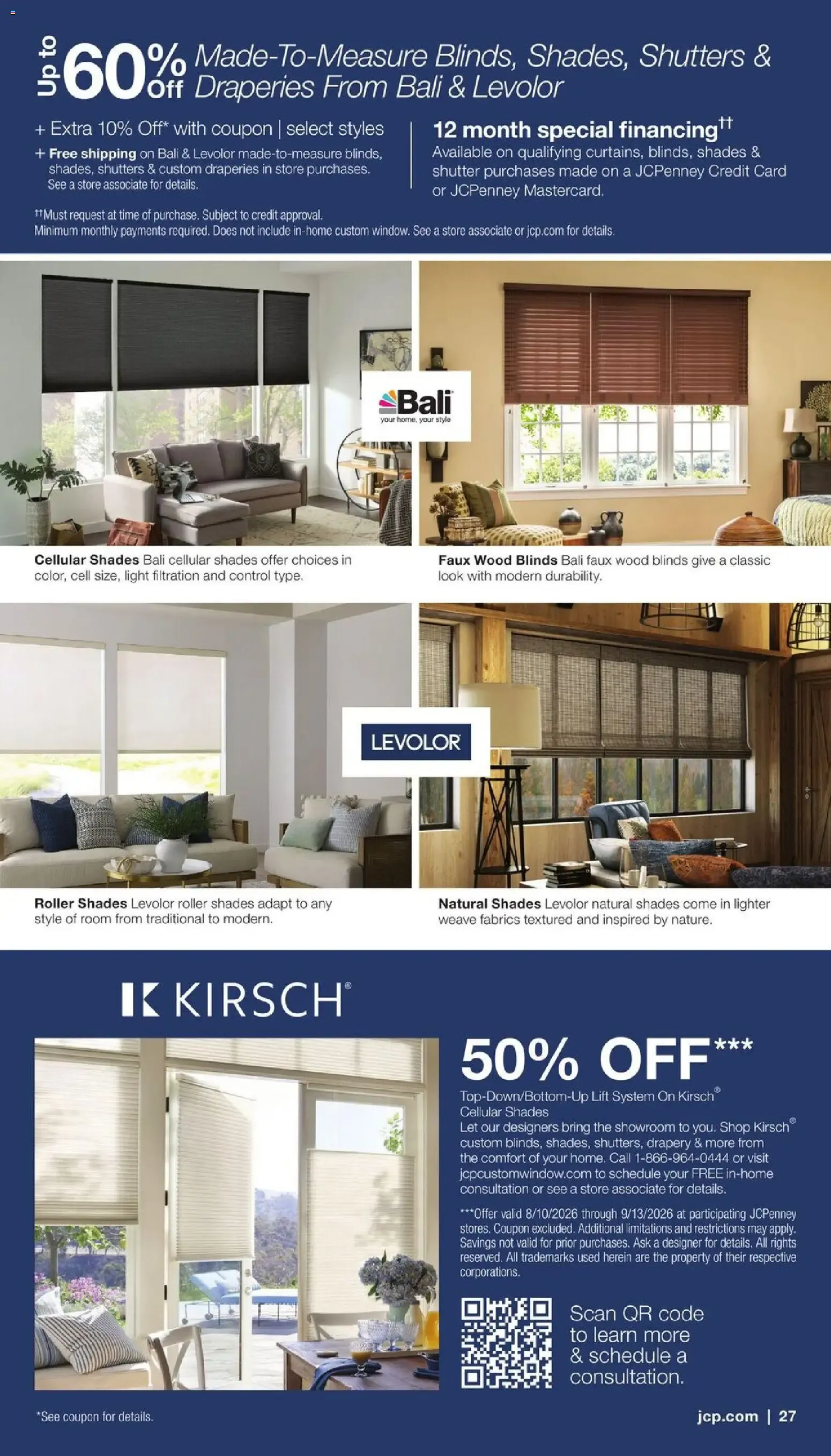 Weekly promotion JCPenney Labor Day Home Sale spanning from August 17 to September 13 2026 - Page 26 for Catalogue 365
