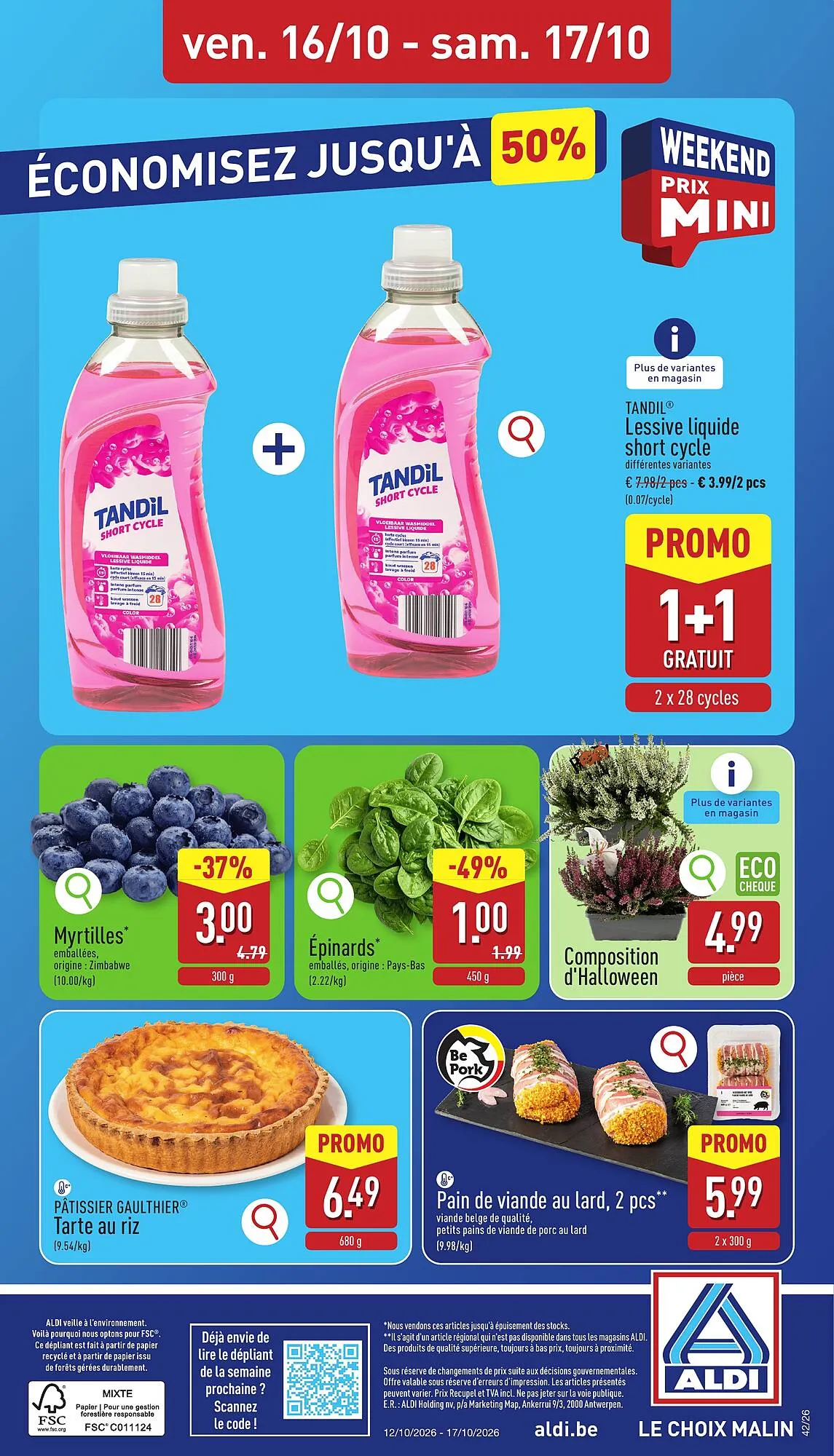 ALDI LE CHOIX MALIN van 12 oktober tot 17 oktober 2026 - folder pagina 32