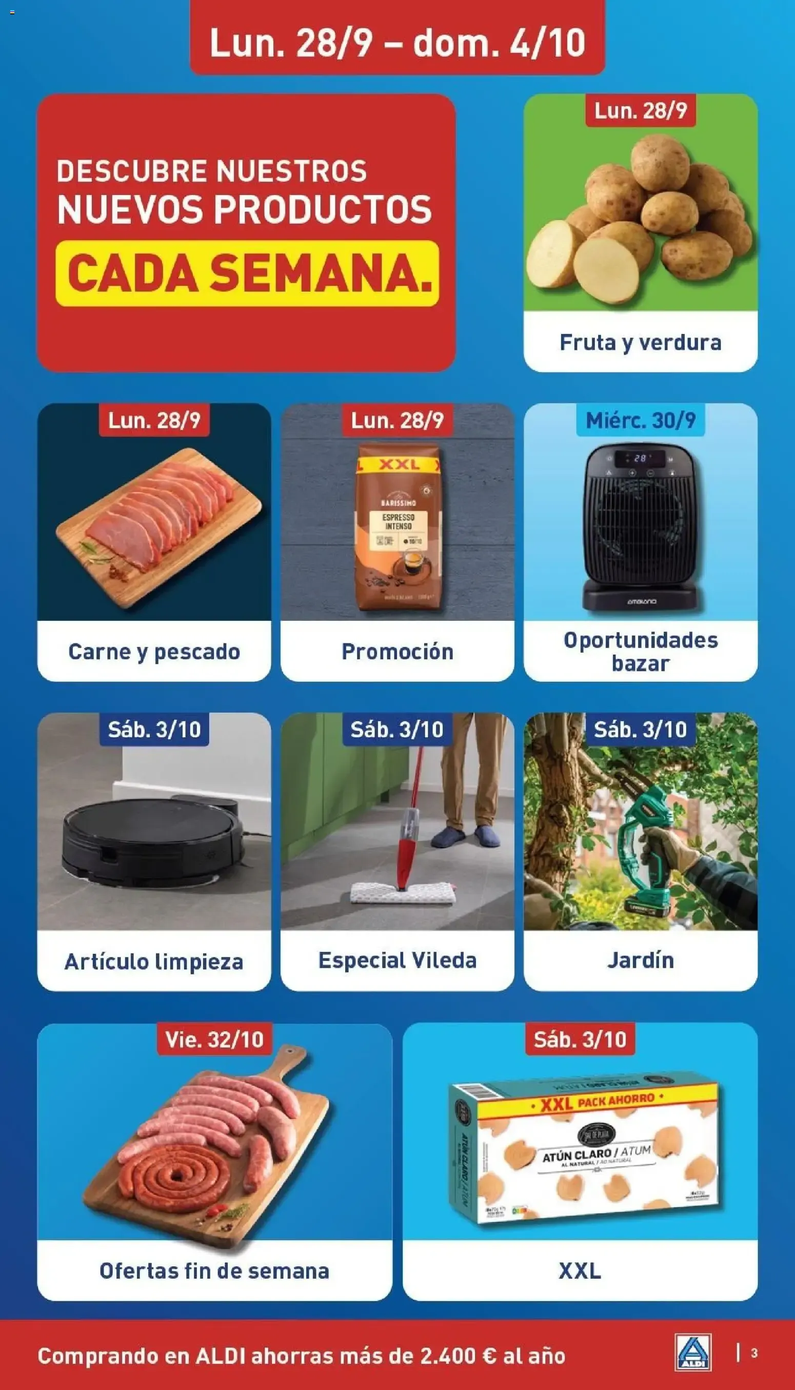Catálogo de Aldi folleto Canarias del 28/09/2026 | Catálogo 28 de septiembre al 4 de octubre 2026 - Página 3