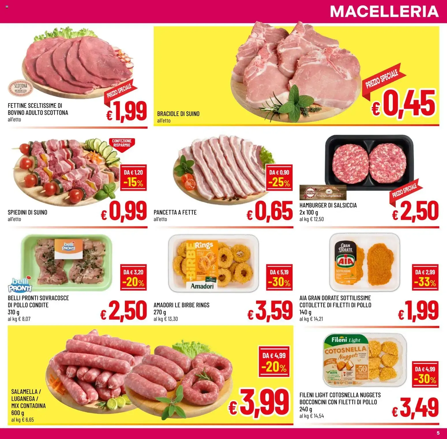 A&O volantino dal 05/08/2026 - online Offerte da 5 agosto a 18 agosto di 2026 - Pagina del volantino 5