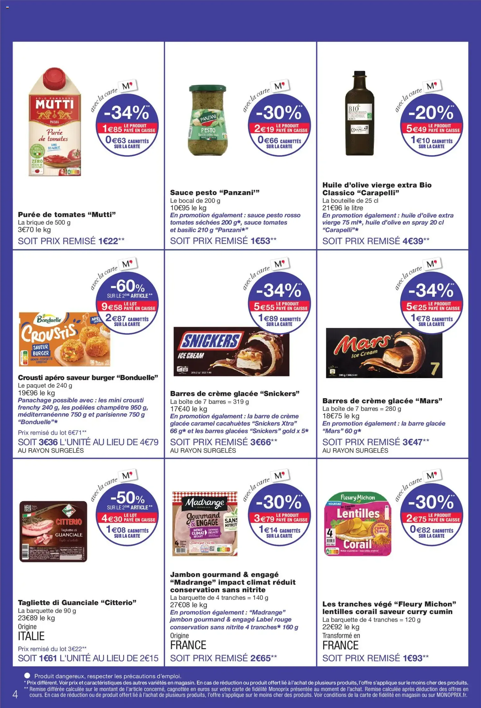 Monoprix catalogue du 11 au 23 août du 11 août au 23 août 2026 - Catalogue page 4