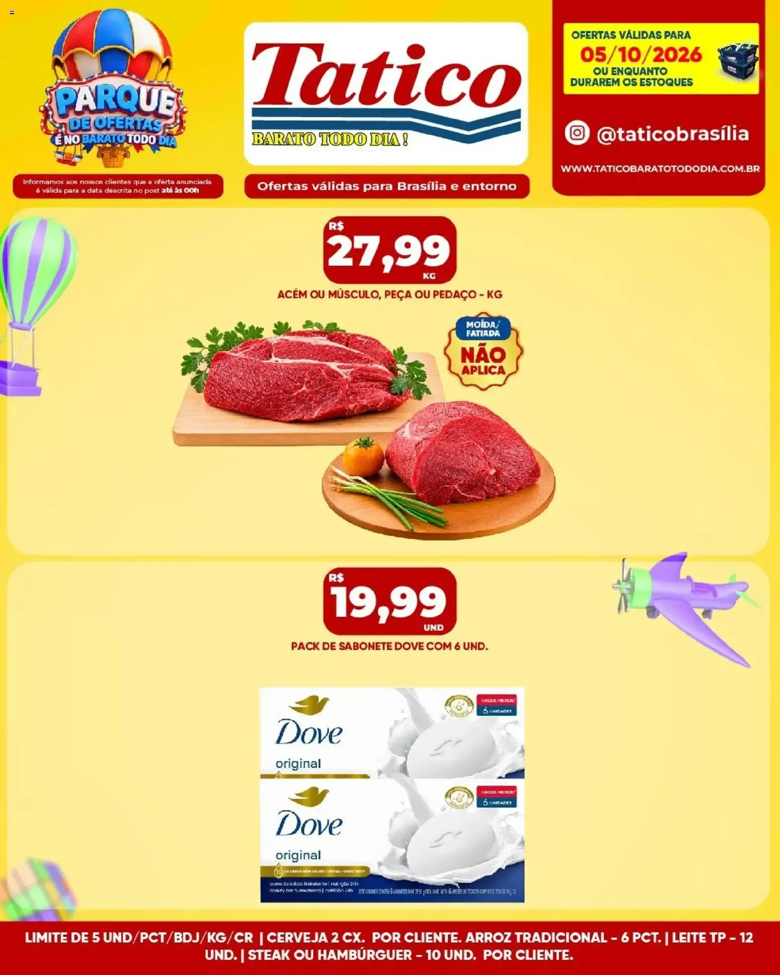 Encarte de Tatico ofertas do Dia de 05/10/2026 | Promoções Online 5 de outubro até 5 de outubro 2026 - Pagina 12