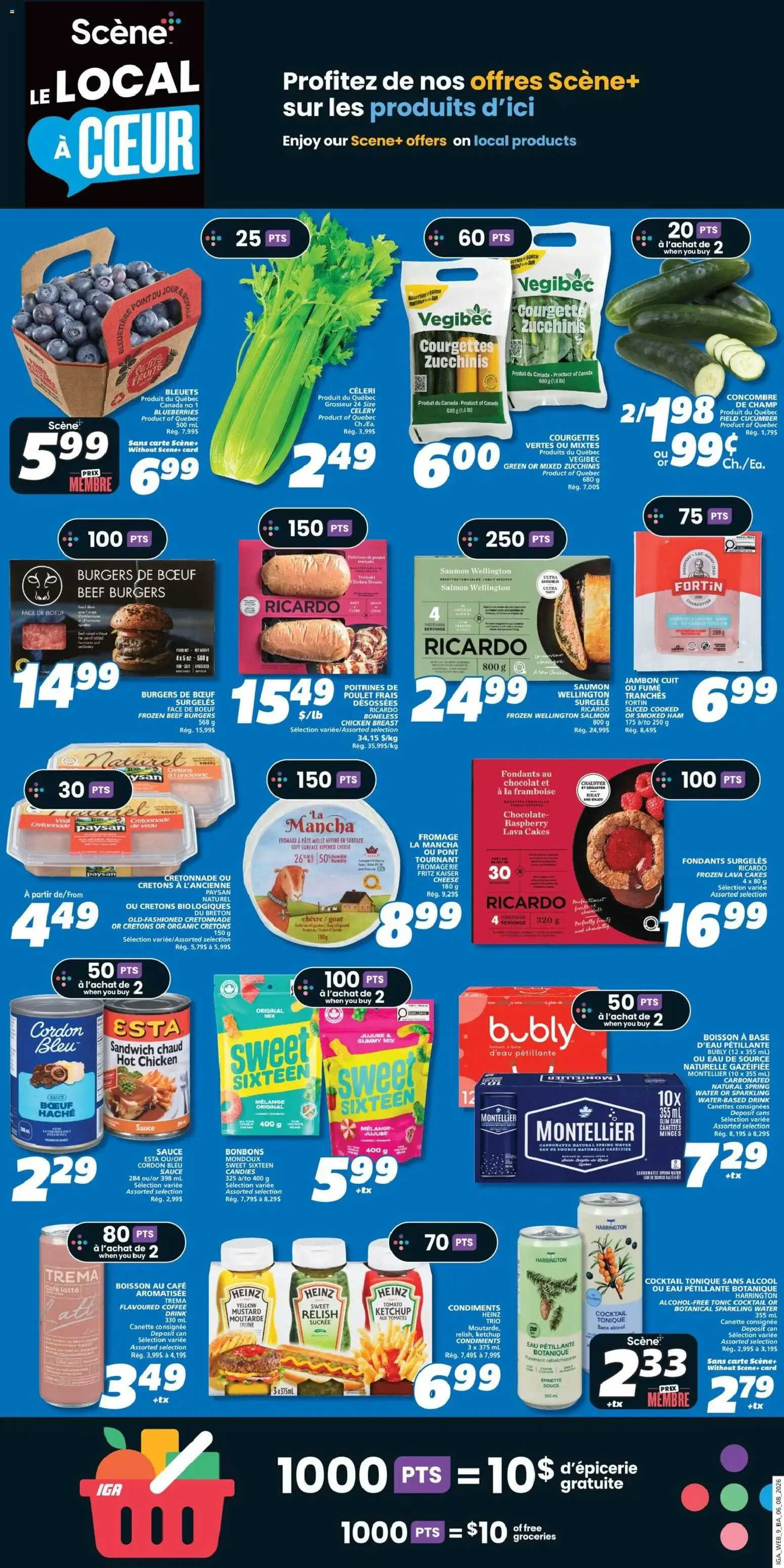 IGA weekly flyer / circulaire from August 6 to August 12 2026 - flyer page 12