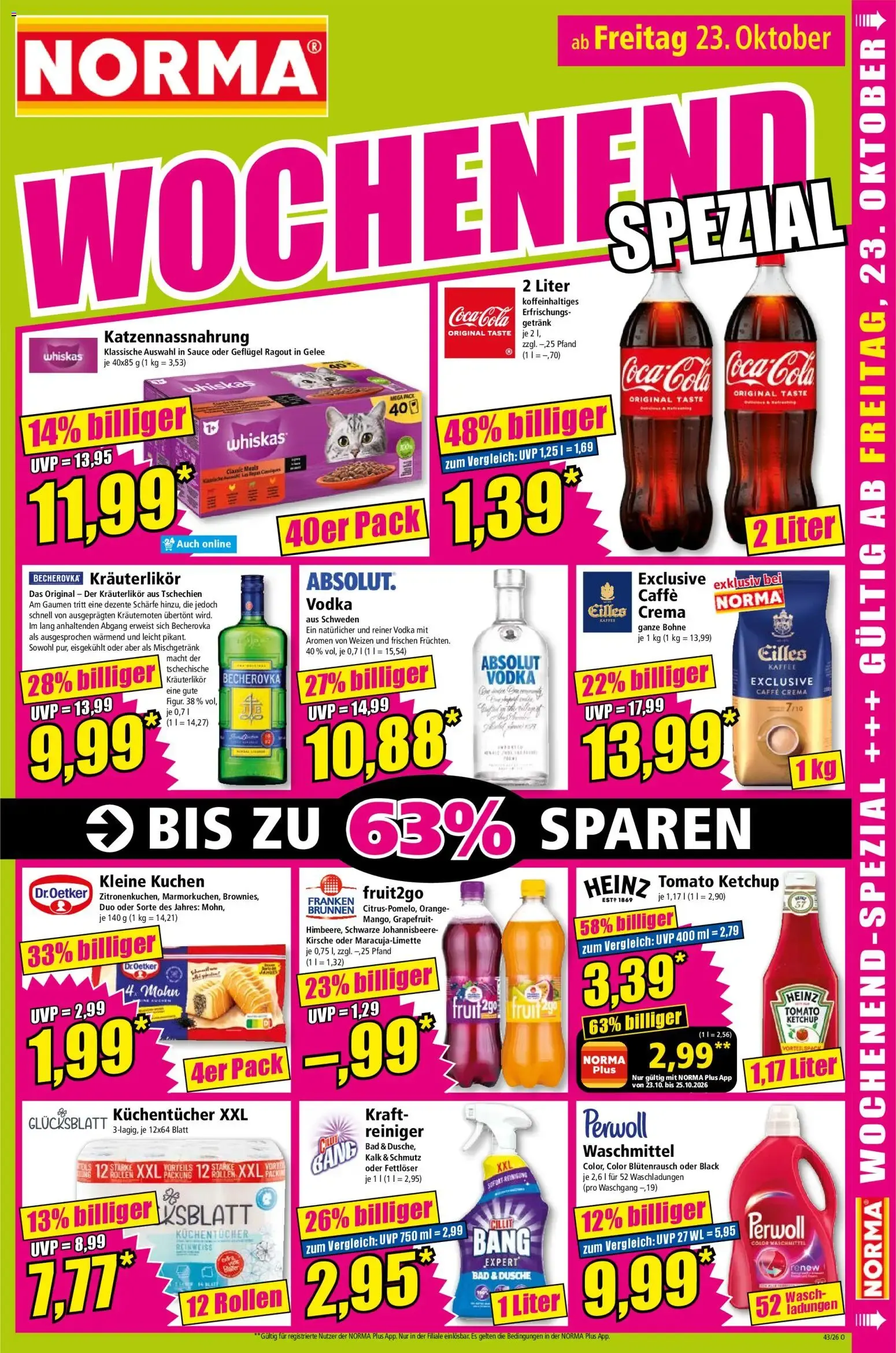NORMA Mehr fürs Geld. von 19. Oktober bis 24. Oktober 2026 - Prospekt seite 15