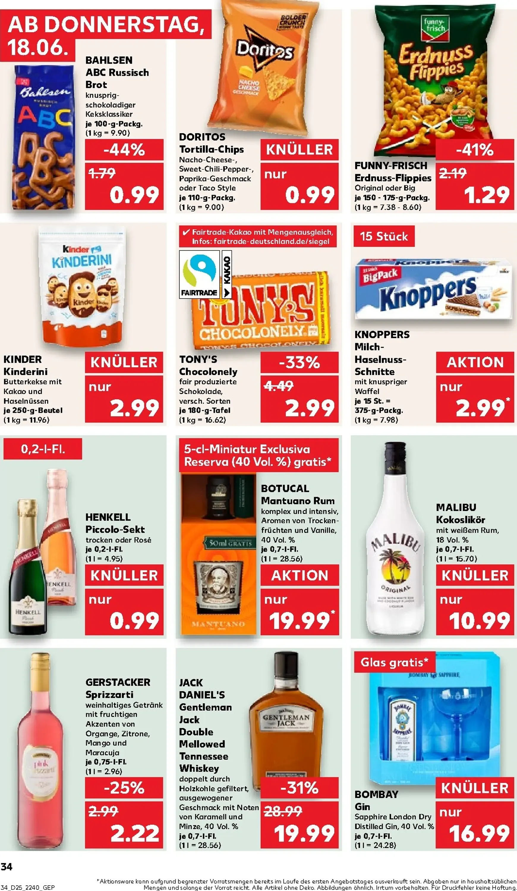 Kaufland Prospekt – von Donnerstag 18.06.2026 bis Mittwoch 24.06.2026 von 18. Juni bis 24. Juni 2026 - Prospekt seite 35