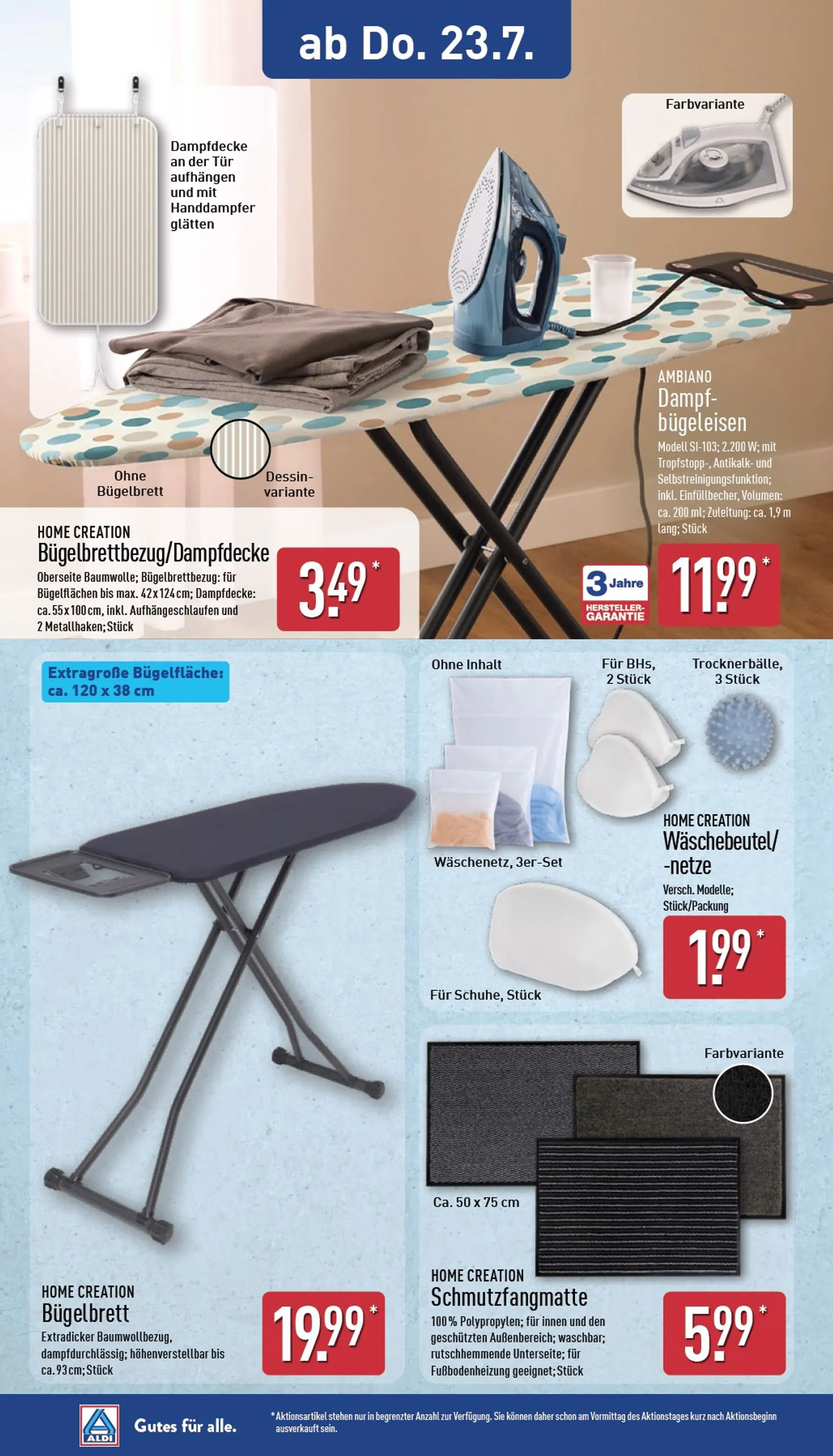 ALDI AUSBLICK von 20. Juli bis 25. Juli 2026 - Prospekt seite 8
