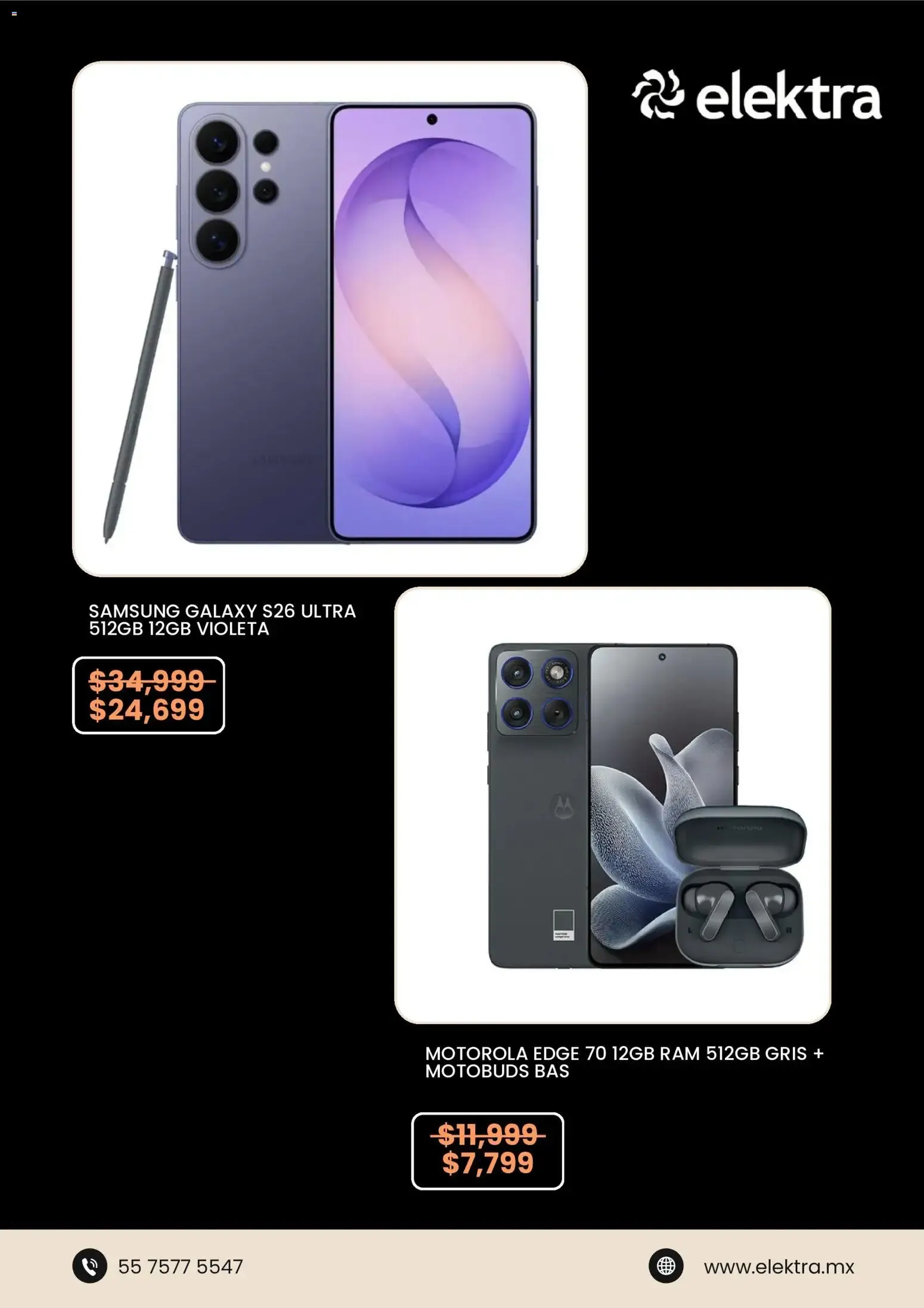 Catálogo de Elektra: Ofertas en Telefonía y Promociones Especiales 3 de junio al 6 de julio 2026 - Pagina 5