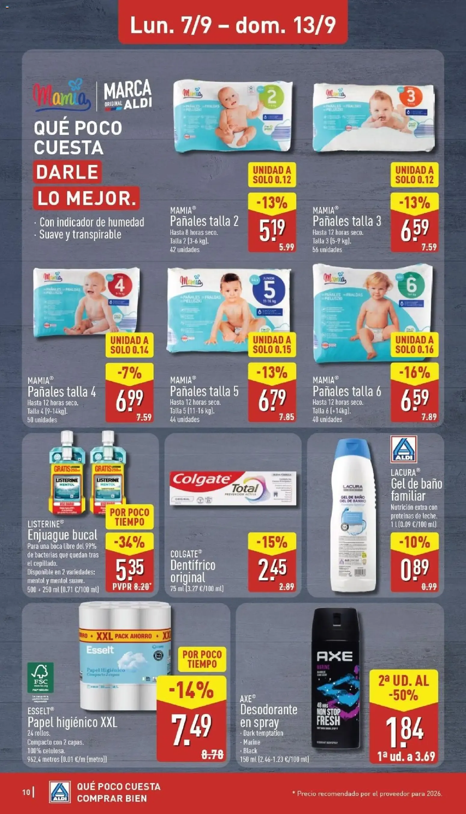 Catálogo de Aldi: Ahorra más de 2.400€ al año 7 de septiembre al 13 de septiembre 2026 - Página 10