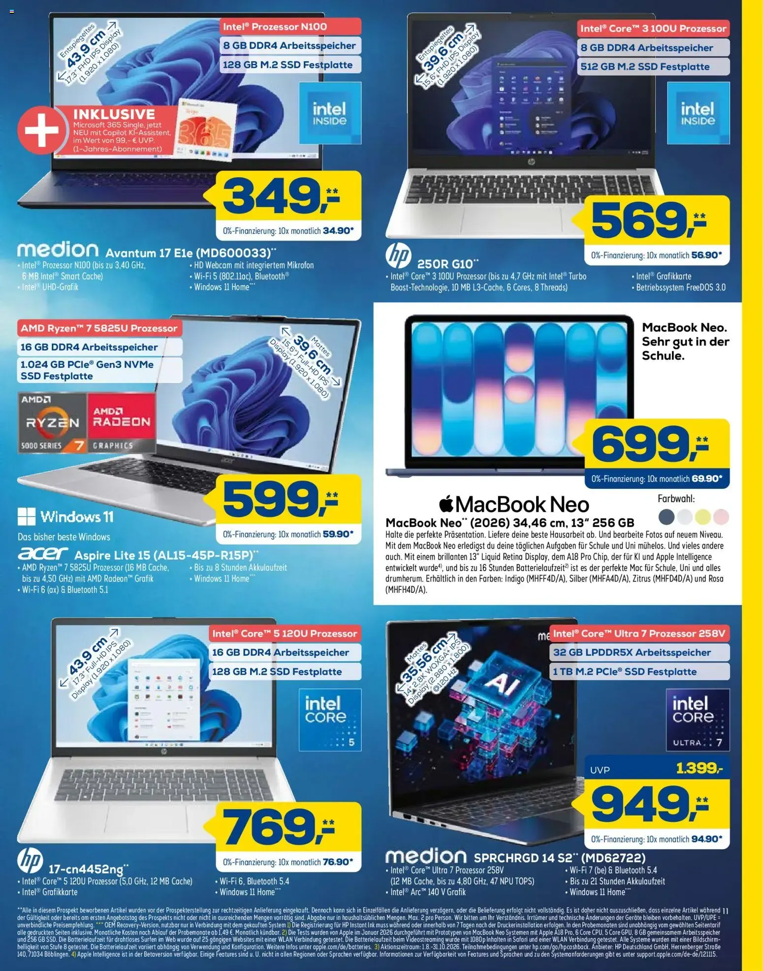 EuronicsXXL: Die besten Deals gibt's jetzt. von 26. September bis 2. Oktober 2026 - Prospekt seite 11