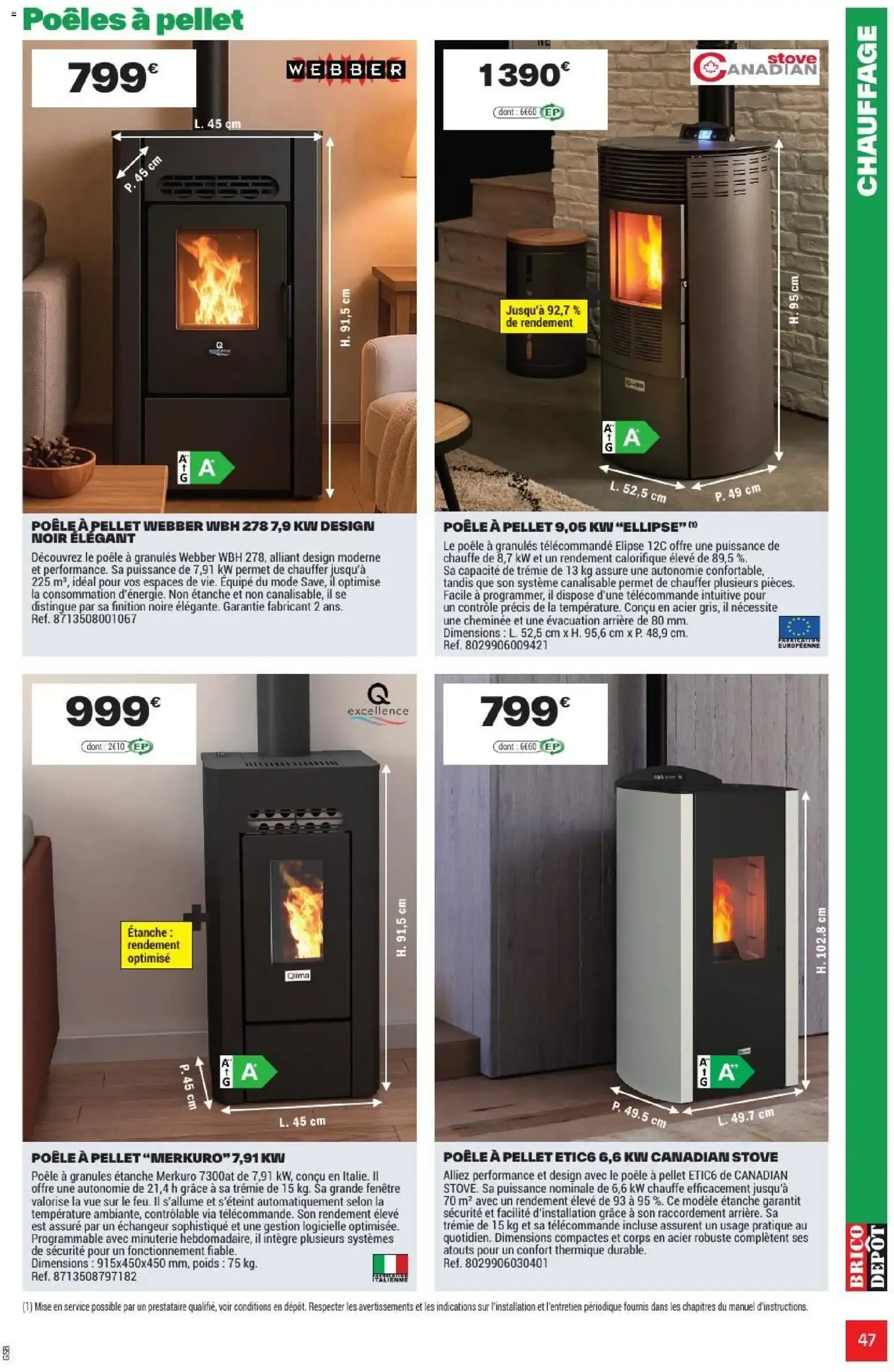 L'OFFICIEL DU BRICOLAGE - Automne du 17 septembre au 1 octobre 2026 - Catalogue page 47