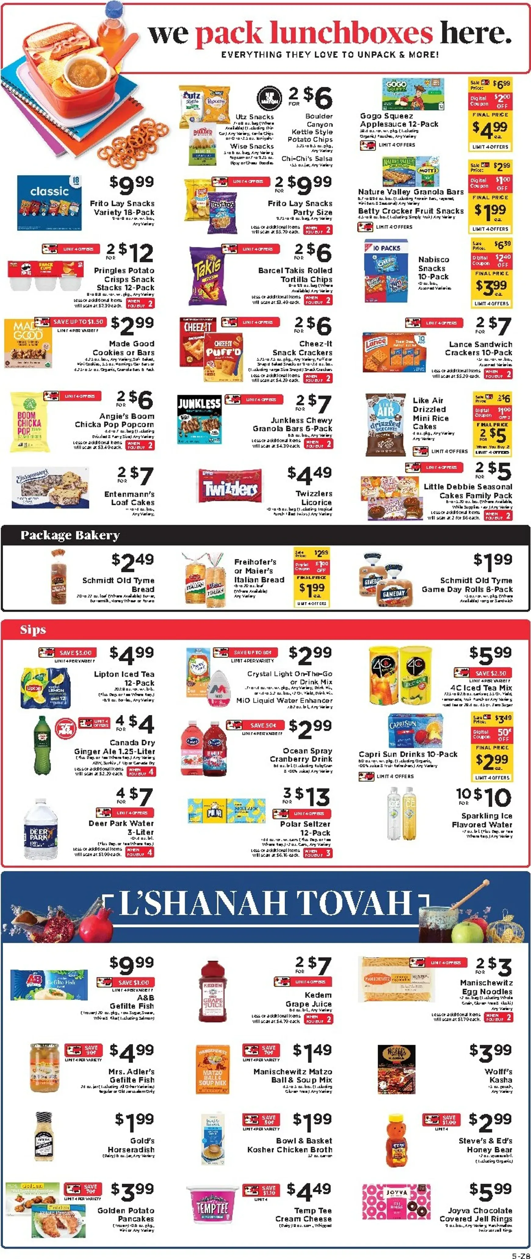 Weekly ad ShopRite: Celebrate Our 75th Anniversary! from August 21 to August 27 2026 - Page 7