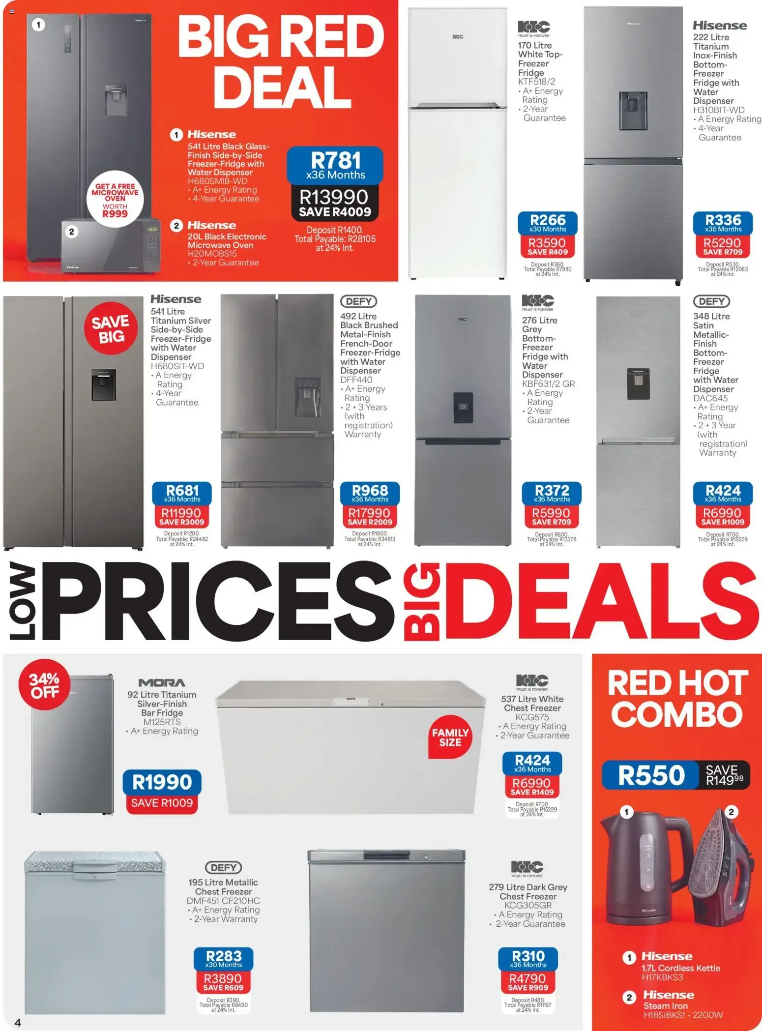 OK Furniture - Big Red Sale (24/08/2026 - 06/09/2026) Online from 24 August to 6 September 2026 - Catalogue Page 4