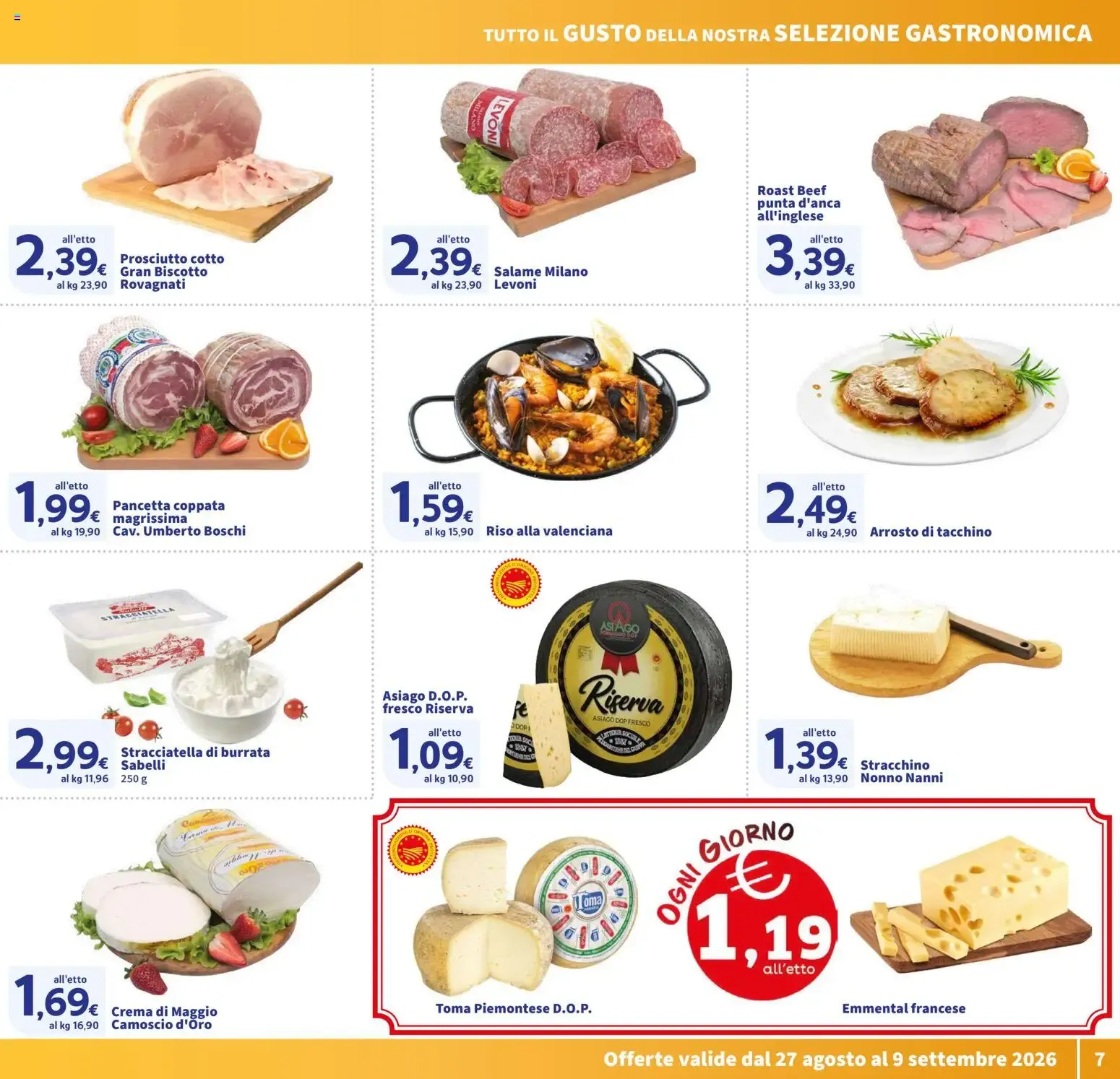 Nuovo SIGMA volantino dal 27/08/2026 > offerte anteprima 🛍️ da 27 agosto a 9 settembre di 2026 - Pagina del volantino 7