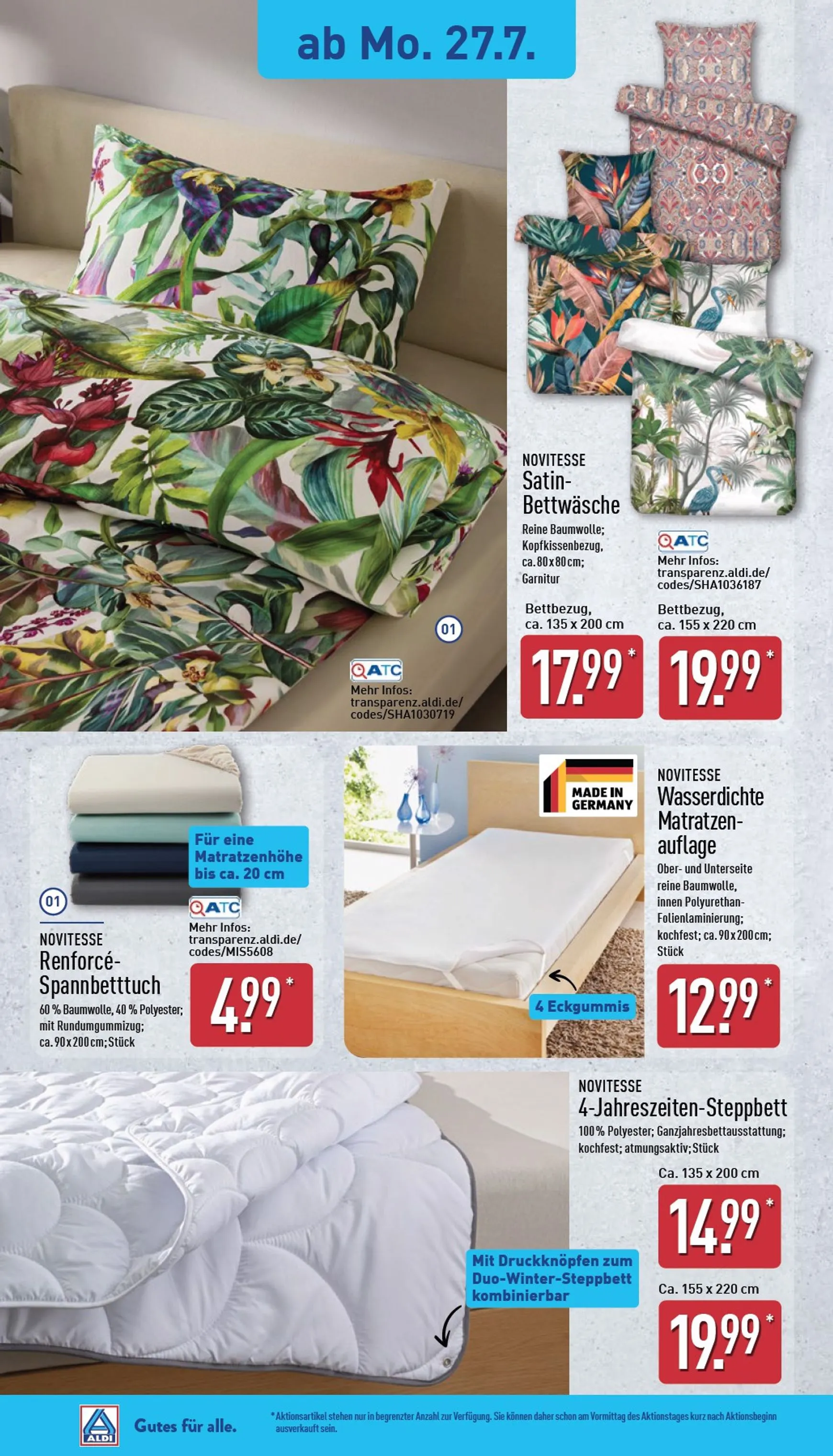 ALDI NORD - Ausblick Prospekt nächste Woche – von Montag 27.07.2026 bis Samstag 01.08.2026 von 27. Juli bis 1. August 2026 - Prospekt seite 6