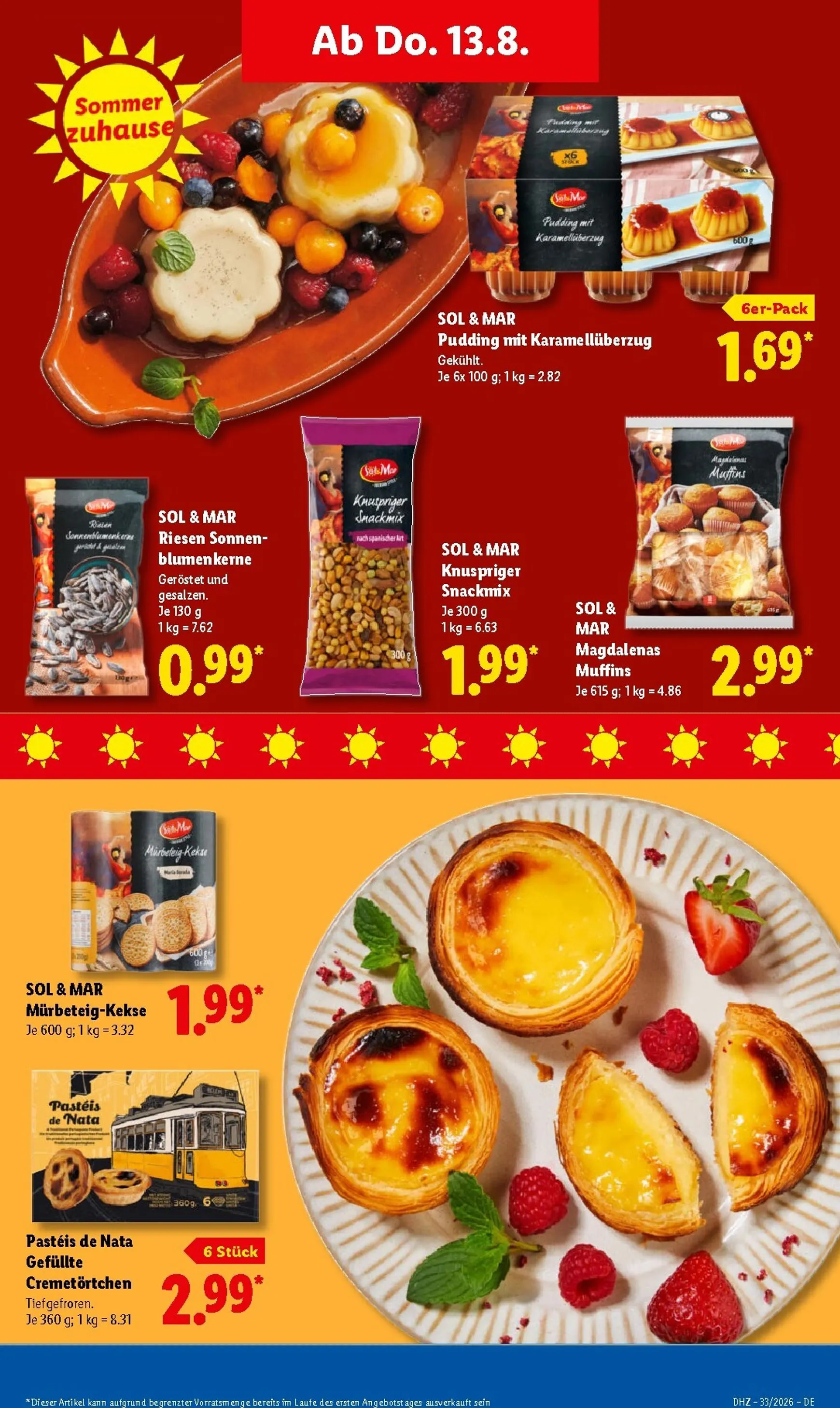 Lidl: Sparen beim Preisführer, Spanische Woche & Sale von 10. August bis 15. August 2026 - Prospekt seite 60
