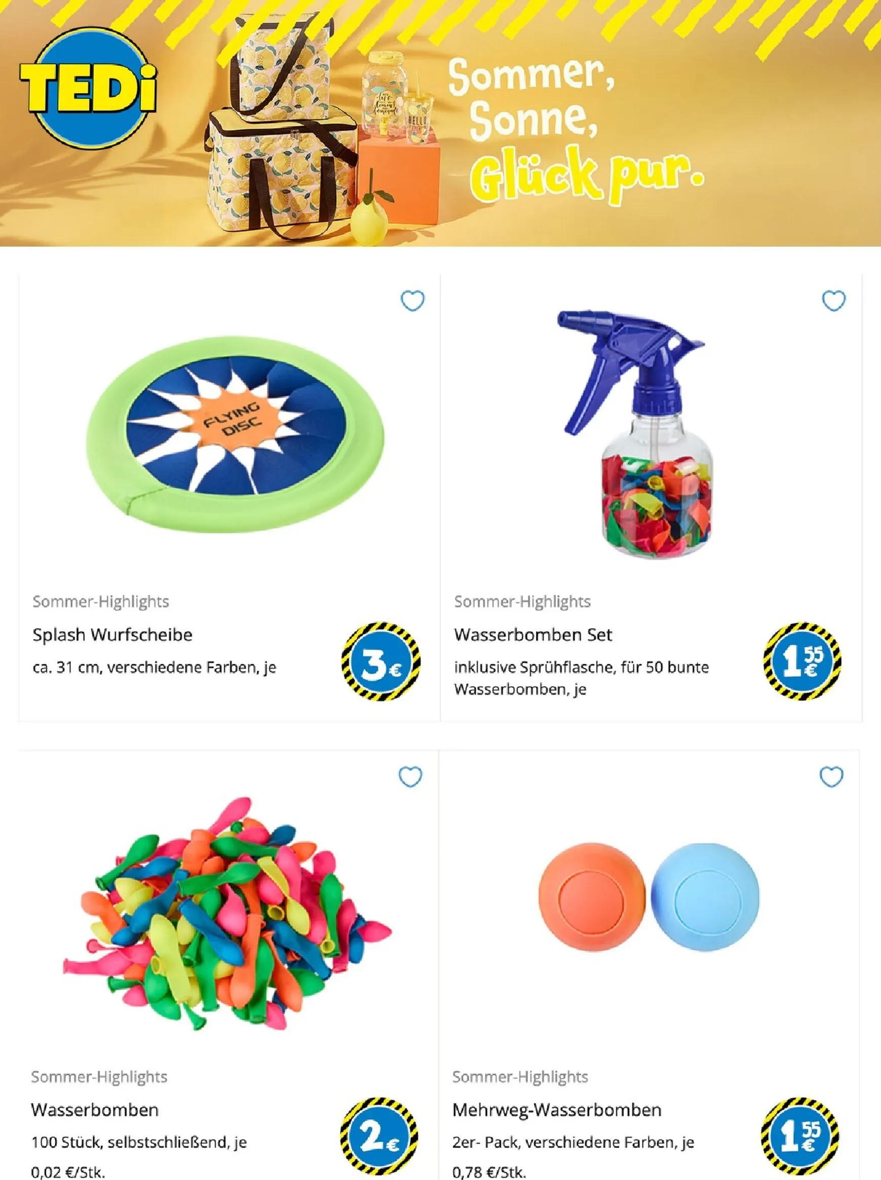 TEDi Sommer, Sonne, Glück pur. von 1. Juni bis 30. Juni 2026 - Prospekt seite 7
