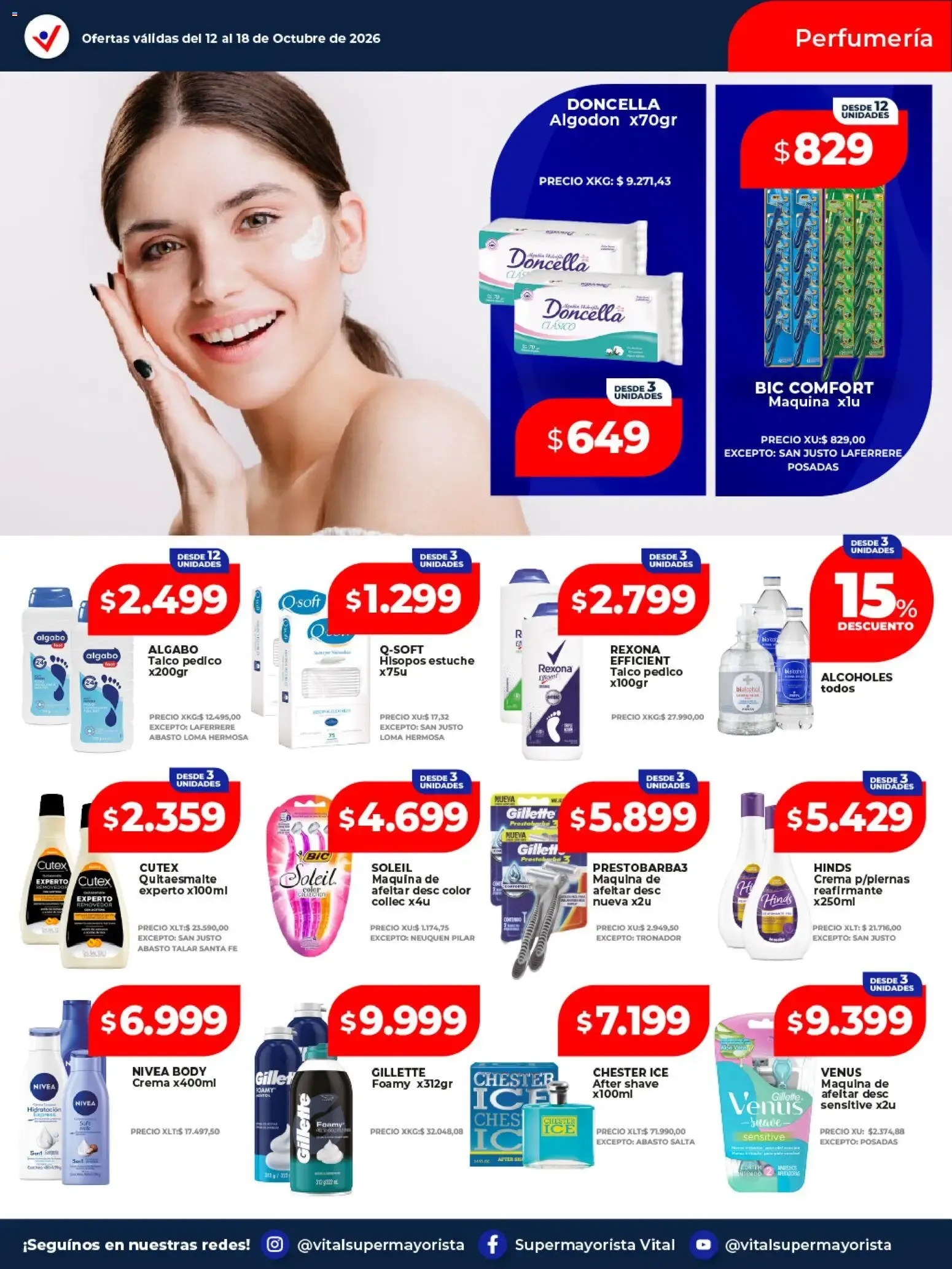 Ofertas de VITAL SUPERMAYORISTA EL MAYORISTA DE TU AHORRO 12 de octubre al 18 de octubre 2026 - Página 8 del catálogo