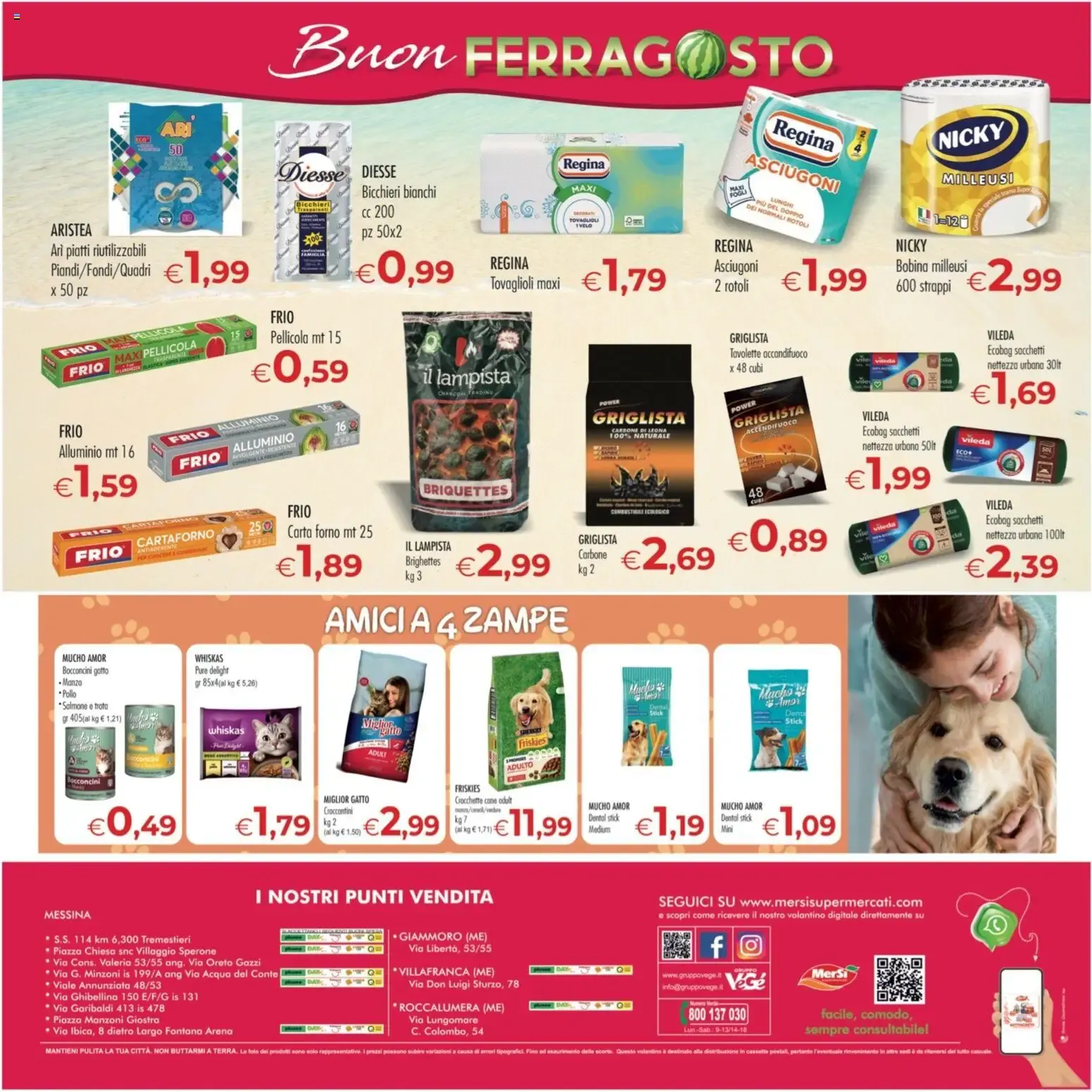 MerSi Supermercati - Buon Ferragosto da 12 agosto a 25 agosto di 2026 - Pagina del volantino 16