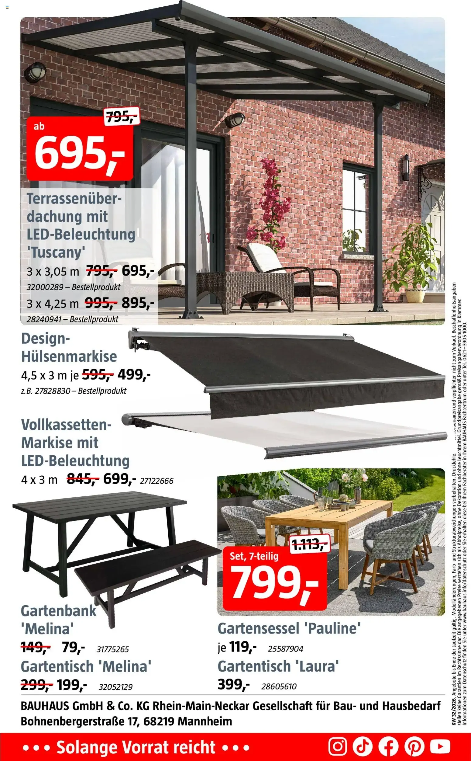 Bauhaus Prospekt (ab 03.08.2026) zum Blättern von 3. August bis 15. August 2026 - Prospekt seite 15