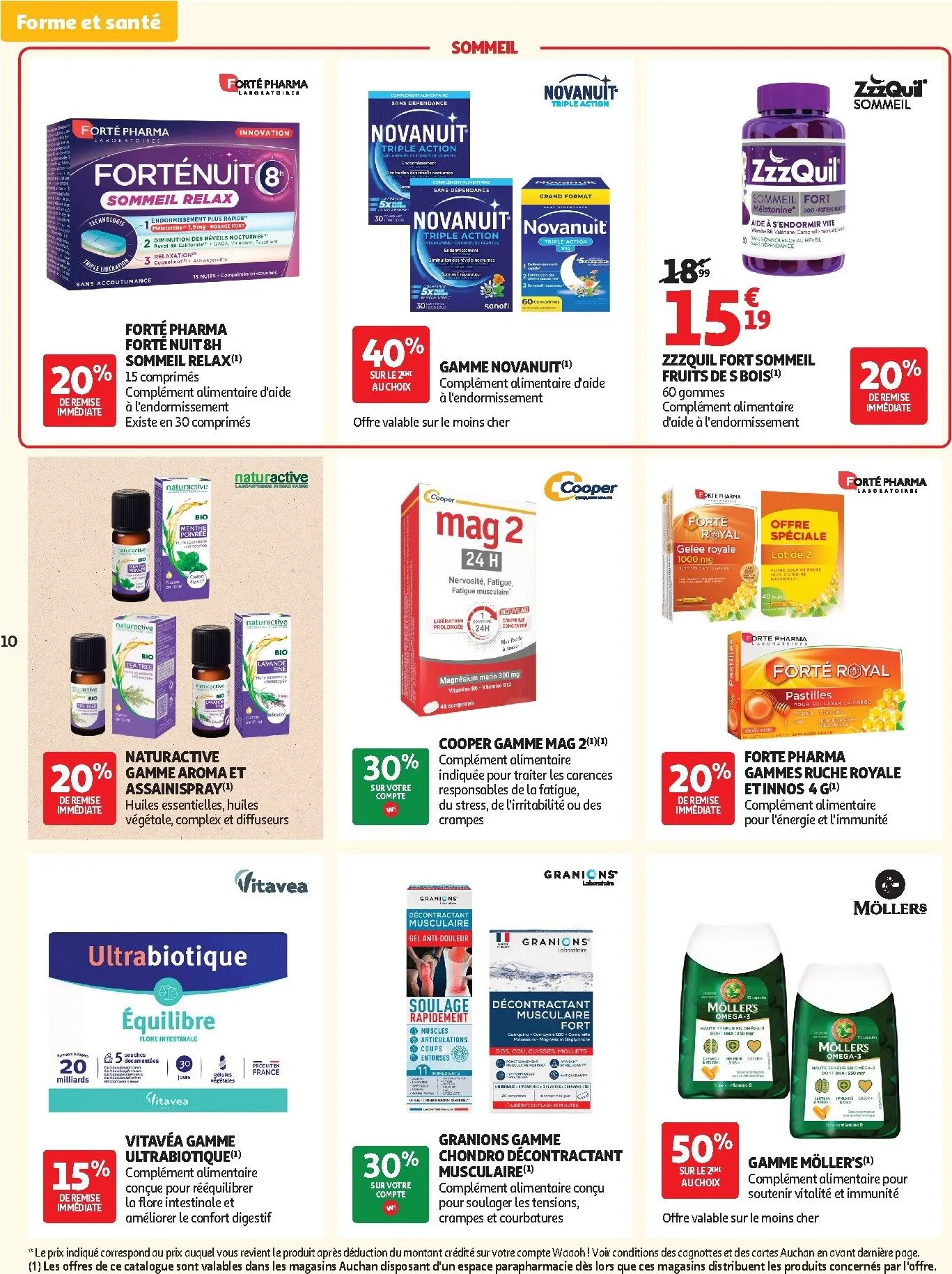 Current Auchan - Parapharmacie, beauté - Hypermarché leaflet valid from du mardi 29/09/2026 to du dimanche 25/10/2026 du 29 septembre au 25 octobre 2026 - Catalogue page 13