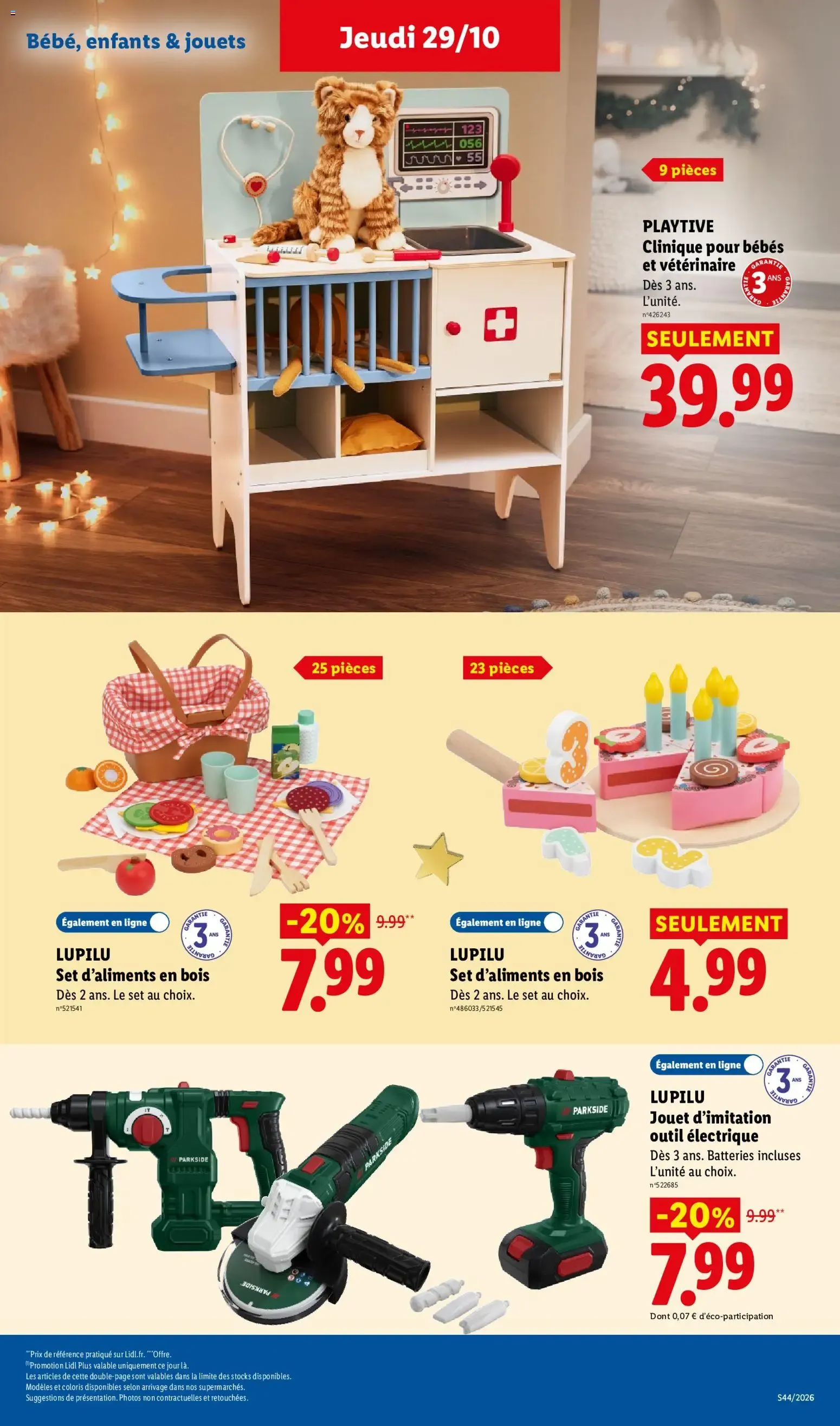 LIDL: Faites briller les fêtes à prix minis ! du 29 octobre au 4 novembre 2026 - Catalogue page 40