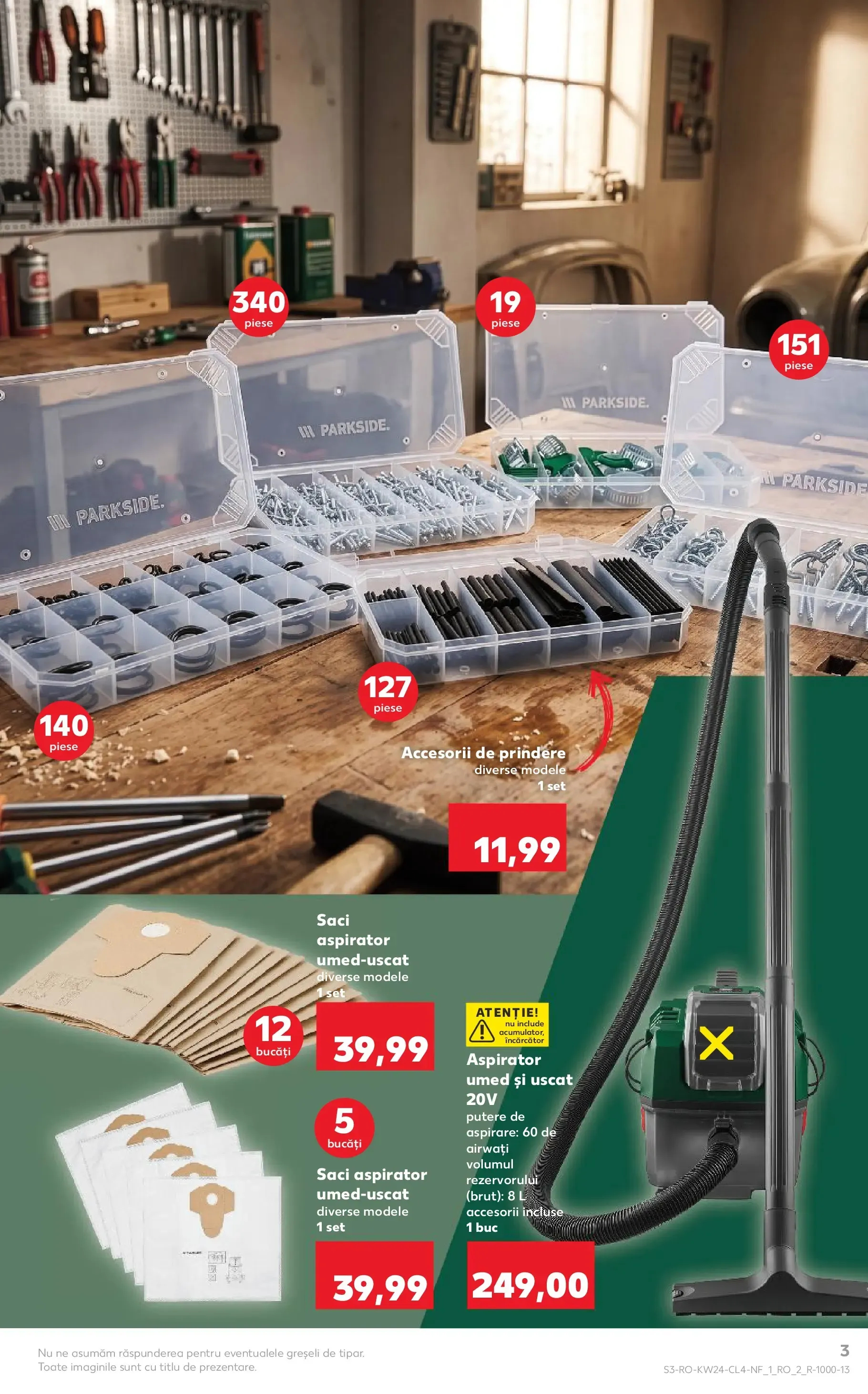 Catalog Kaufland Catálogo: Ofertas de herramientas Parkside de la 10 iunie până la 16 iunie 2026 - Revista Pagina 3