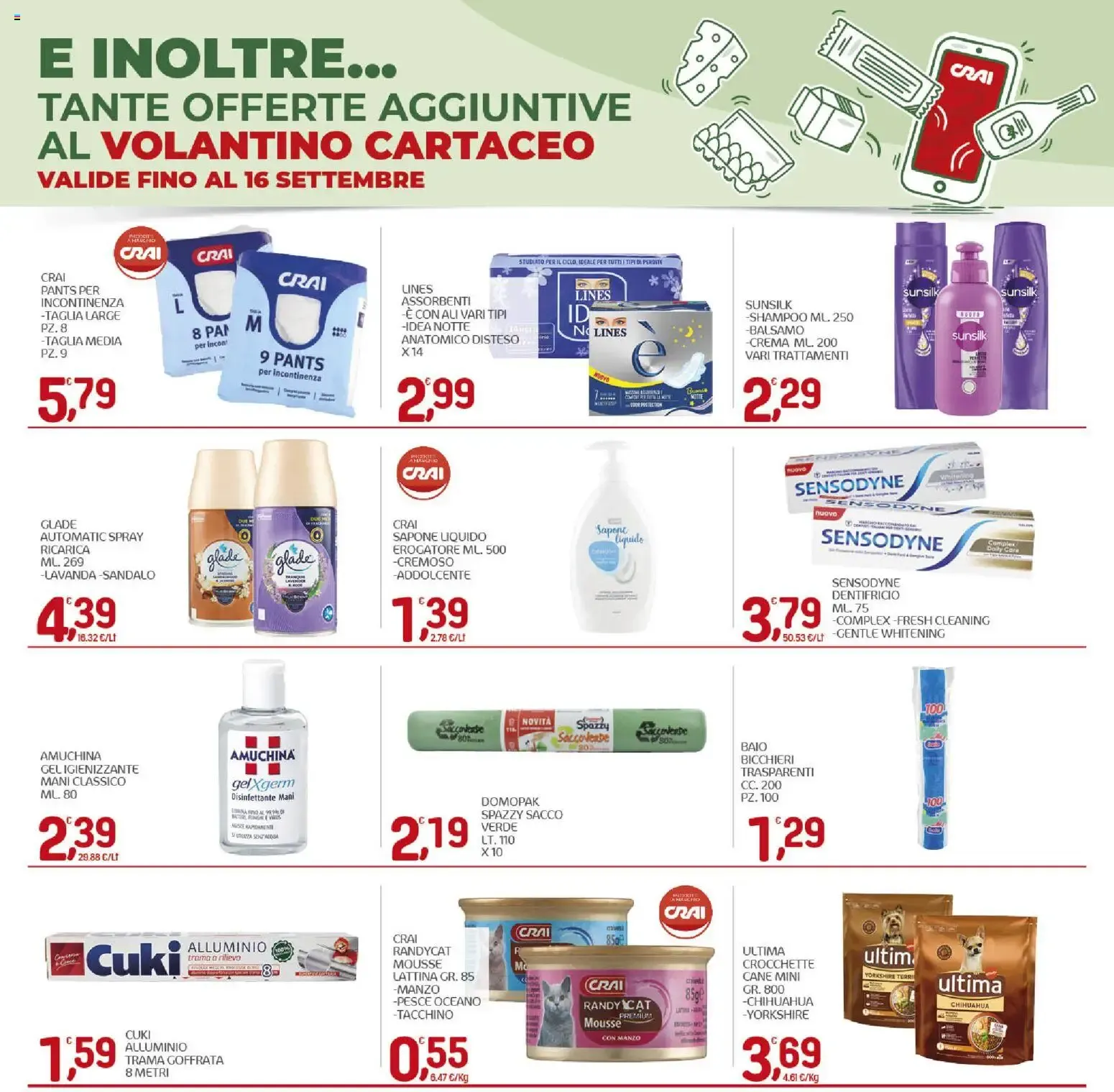 Nuovo CRAI volantino dal 03/09/2026 > offerte anteprima 🛍️ da 3 settembre a 13 settembre di 2026 - Pagina del volantino 18