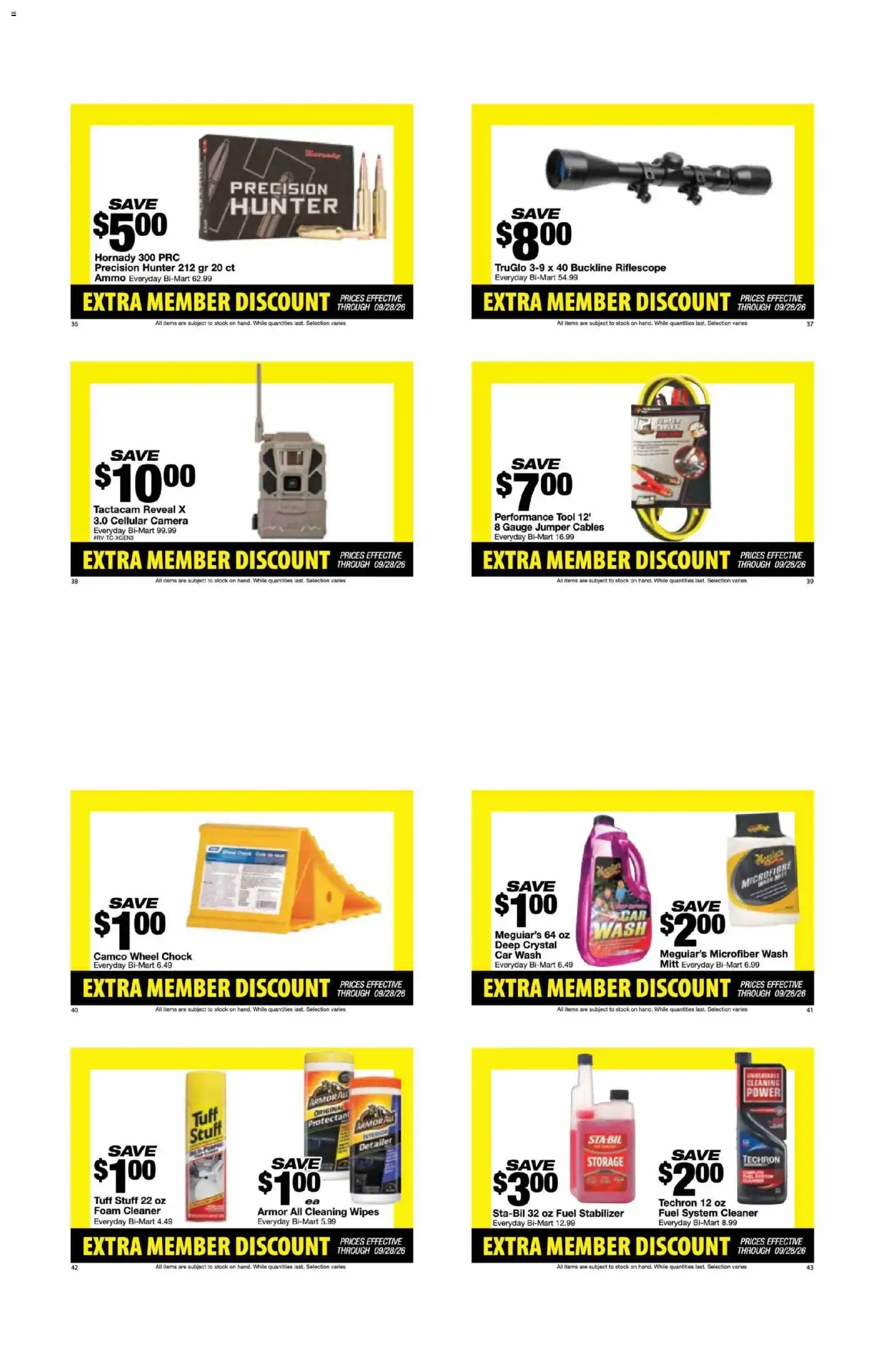 Weekly ad Bi-Mart Weekly Ad from 09/14/2026 - Flyer from September 14 to September 28 2026 - Page 6