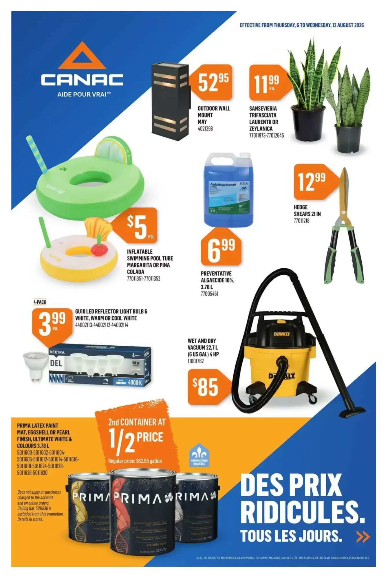 Canac flyer week 32
