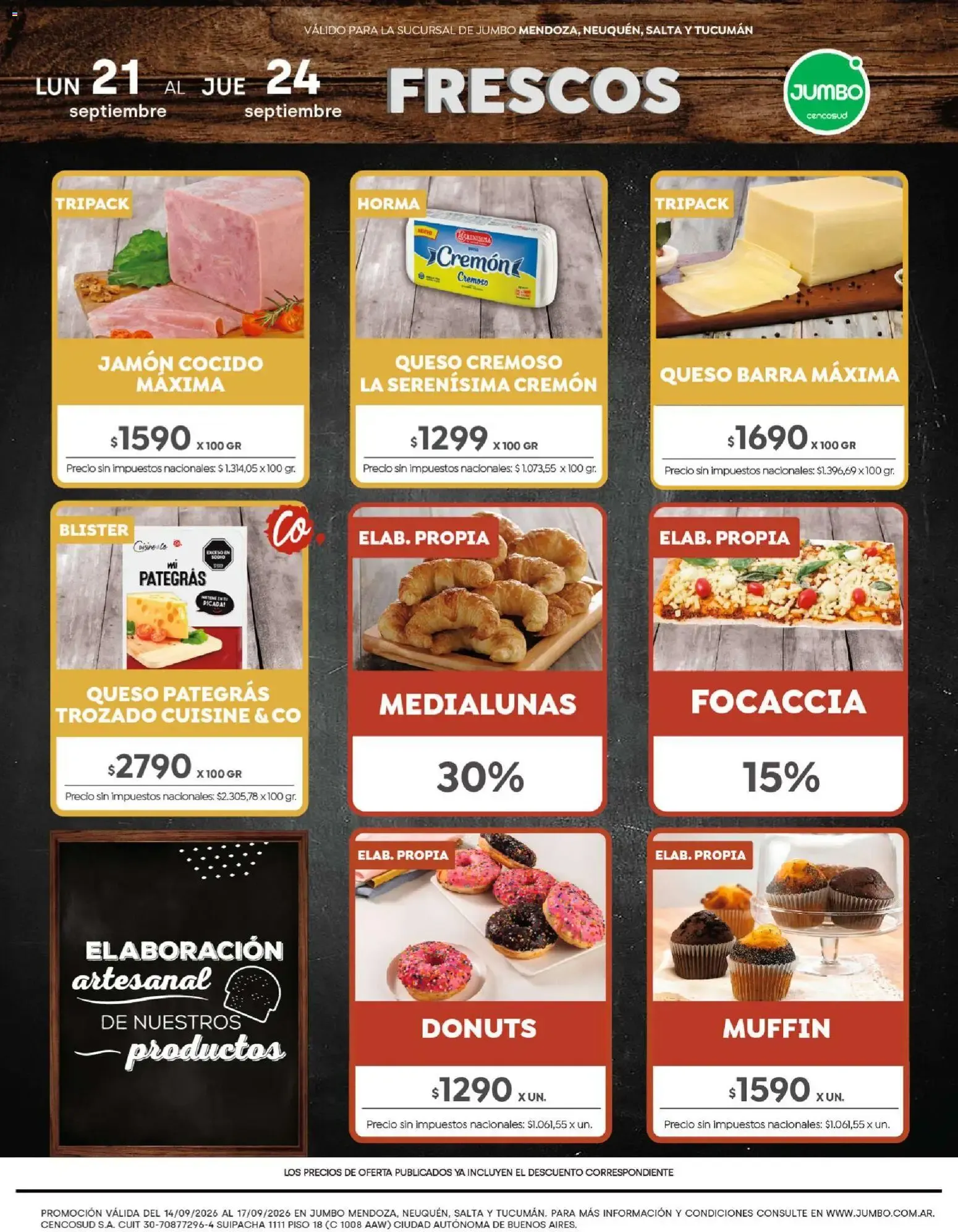 Ofertas de Jumbo - Ofertas | Interior del 21/09/2026 - 24/09/2026 21 de septiembre al 24 de septiembre 2026 - Página 1 del catálogo