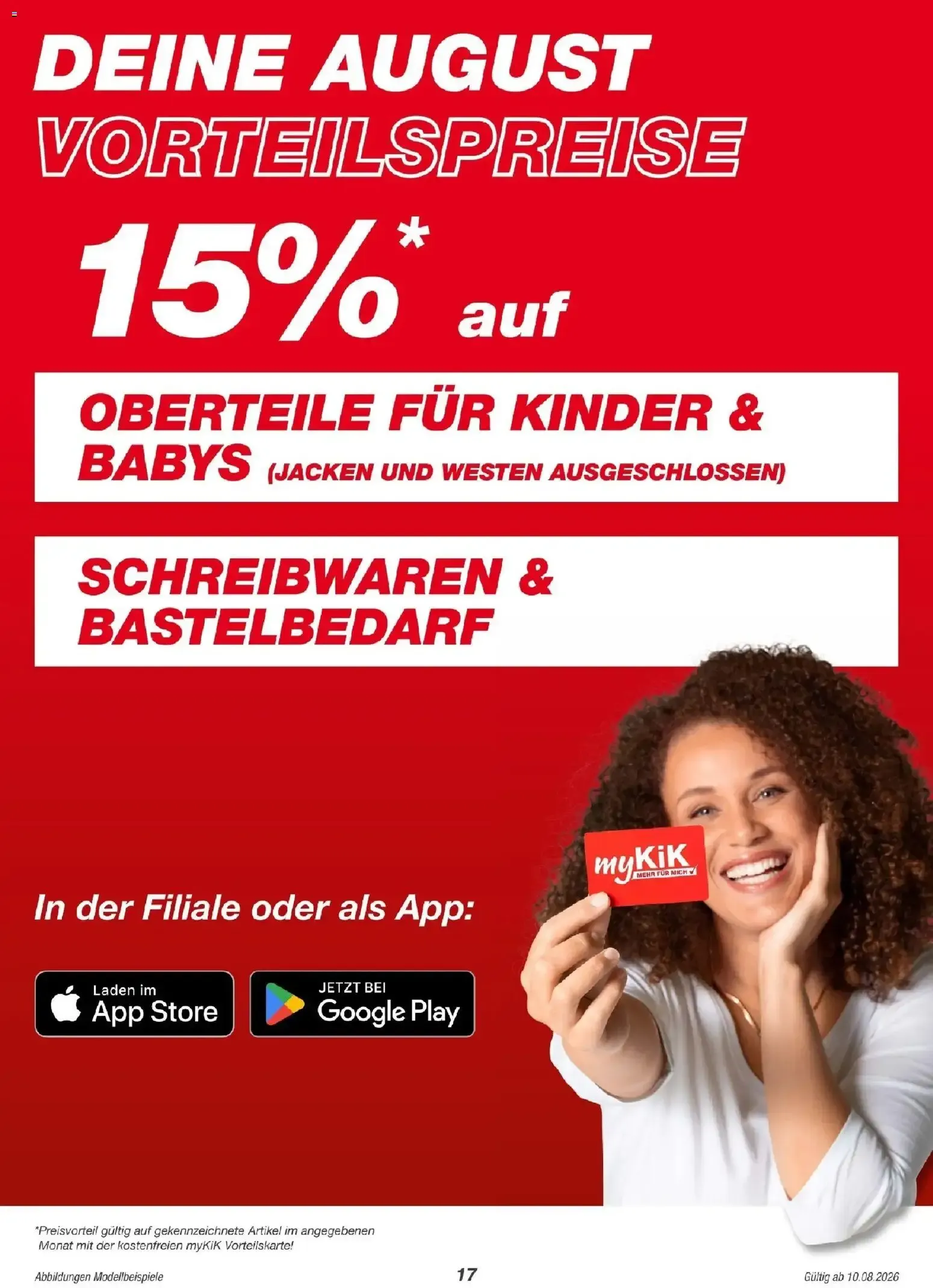 Kik Prospekt vom 10.08.2026 – Angebote online von 10. August bis 7. September 2026 - Prospekt seite 17