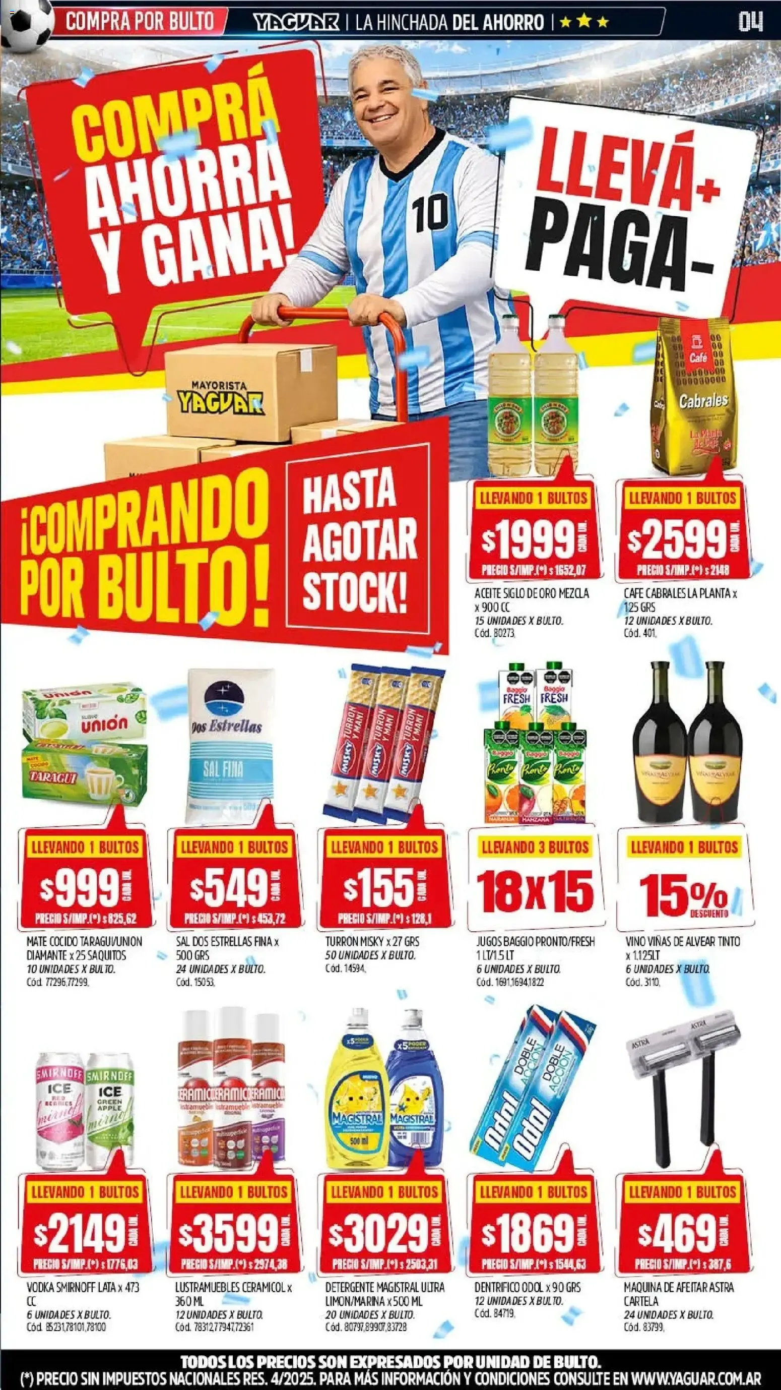 Ofertas de Mayorista Yaguar - La Hinchada del Ahorro 15 de junio al 20 de junio 2026 - Página 3 del catálogo