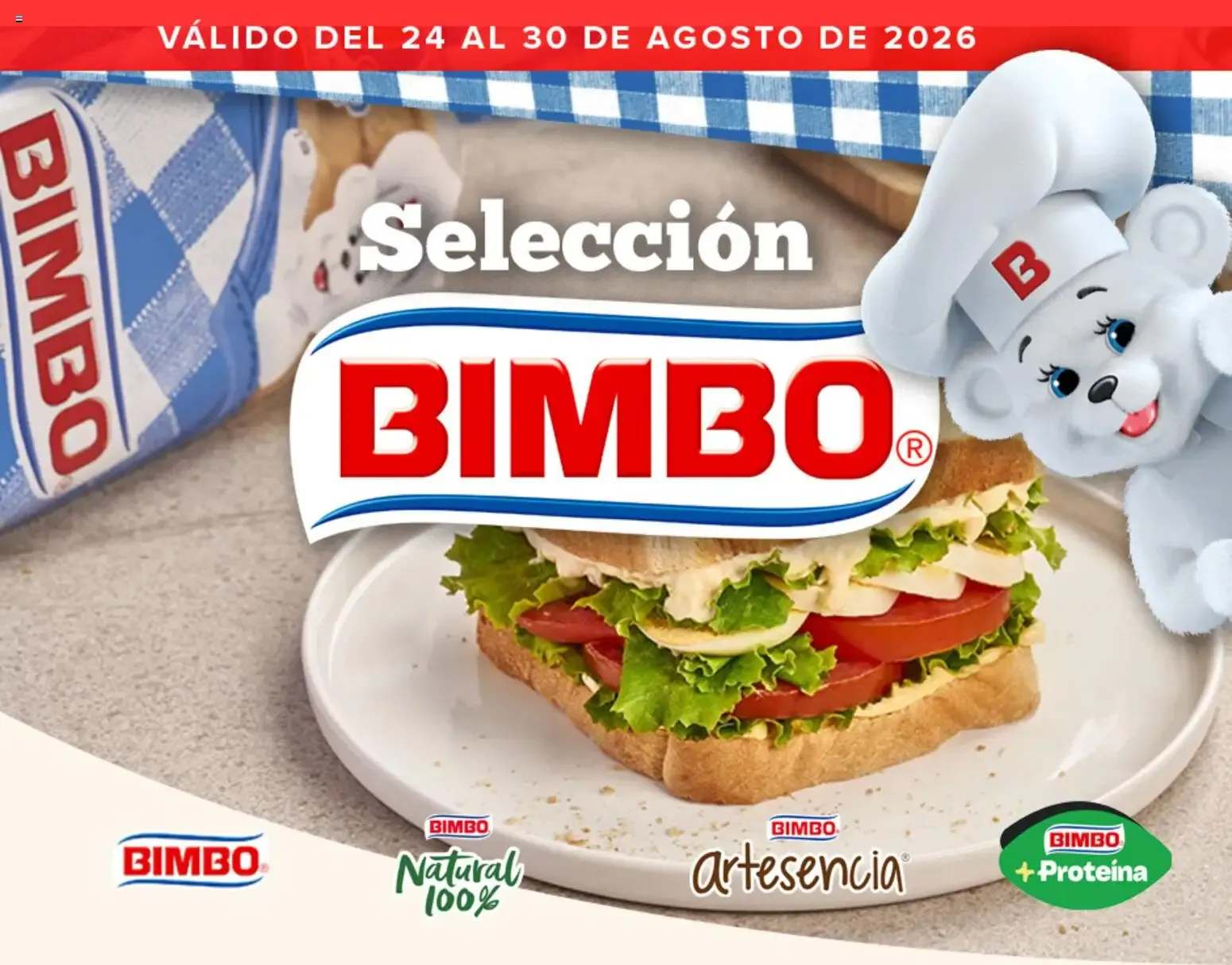 Catálogo de Shopper Costco catálogo Bimbo del 24/08/2026 | folleto 24 de agosto al 30 de agosto 2026 - Página 1