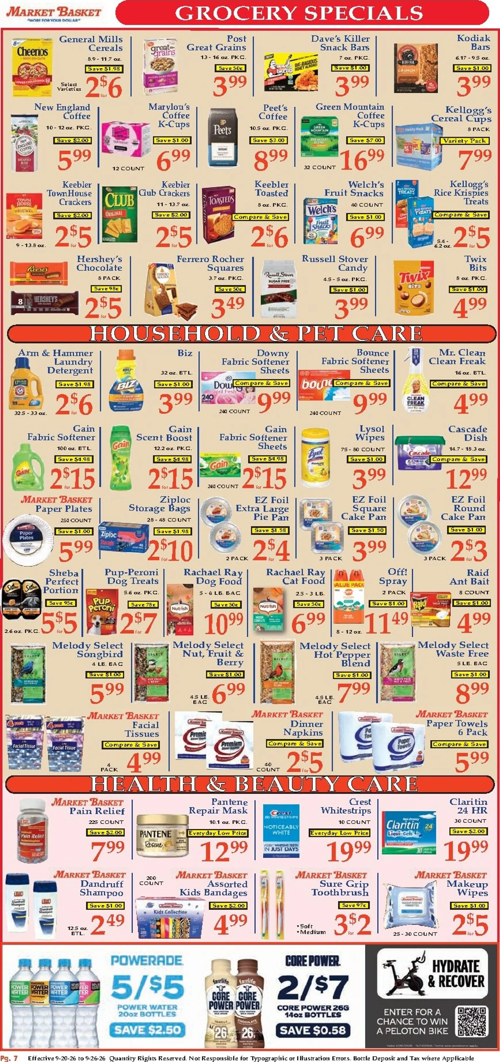 Weekly ad Current Market Basket leaflet valid from Sunday 09/20/2026 to Saturday 09/26/2026 from September 20 to September 26 2026 - Page 7