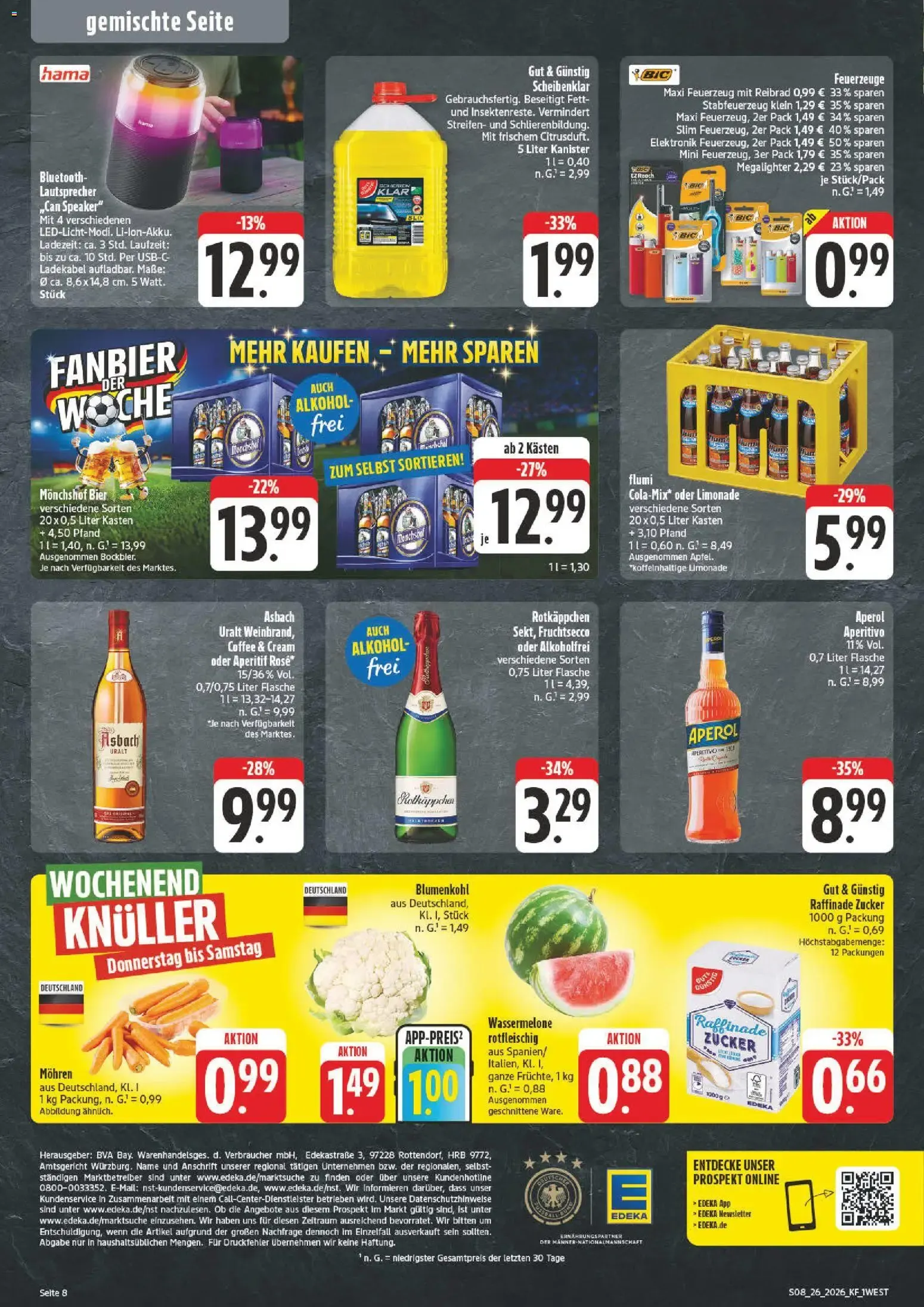 nah & gut Prospekt (ab 22.06.2026) zum Blättern von 22. Juni bis 27. Juni 2026 - Prospekt seite 8