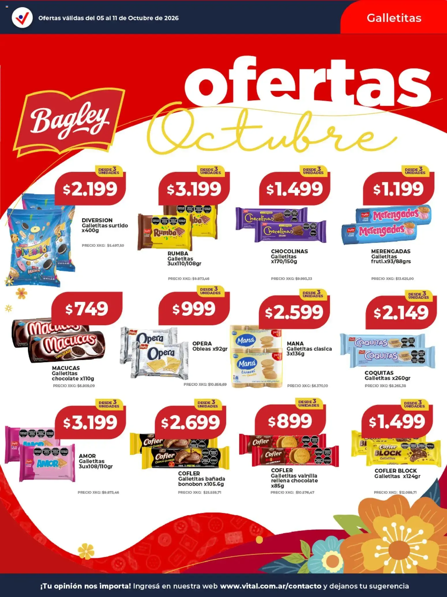 Ofertas de Vital - Ofertas || del 05/10/2026 - 11/10/2026 || Catálogo 5 de octubre al 11 de octubre 2026 - Página 21 del catálogo