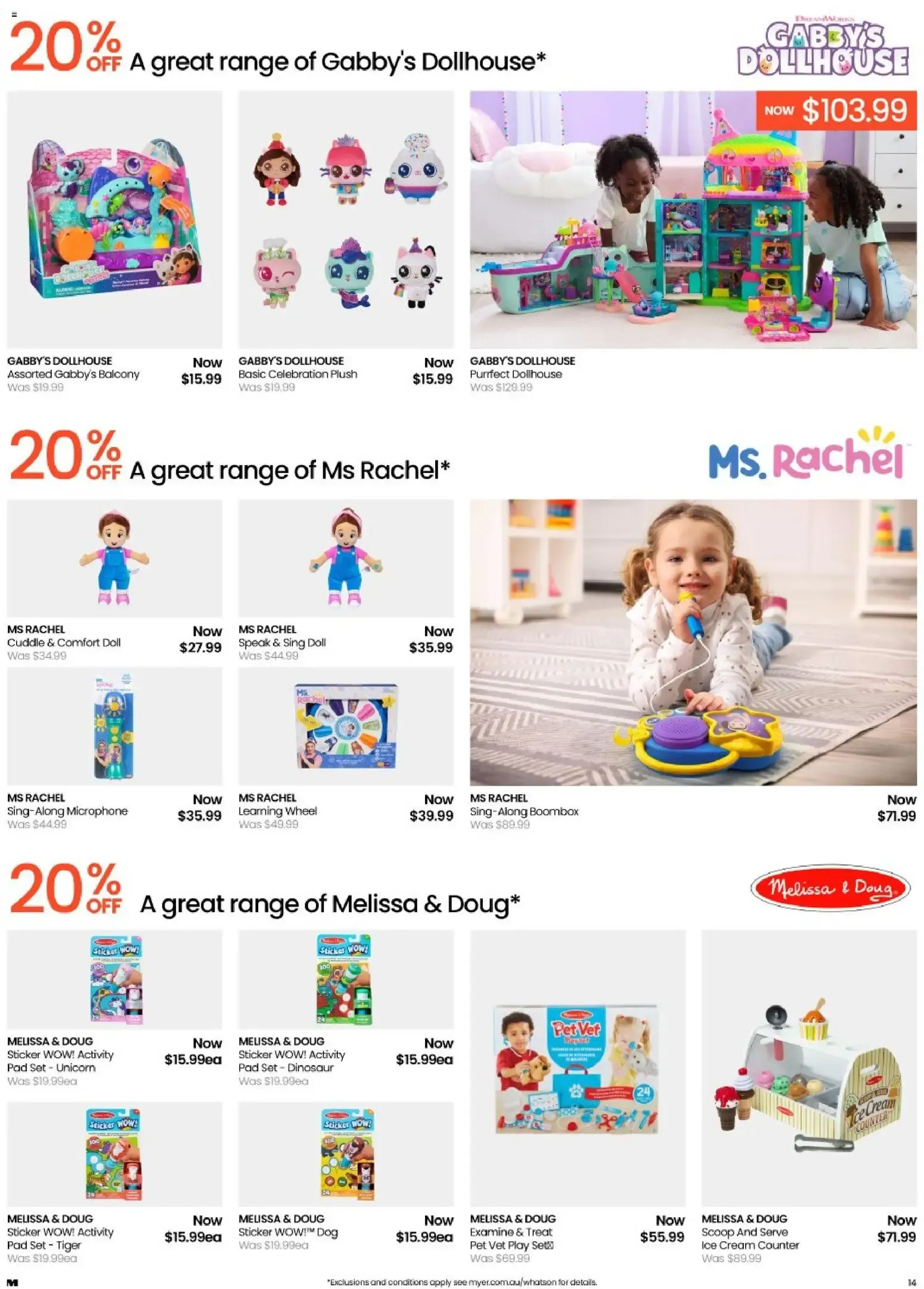 Myer - Toy Sale - 22/06/2026 > weekly / monthly specials - Catalogue valid from 22 June to 19 July 2026 - page 14