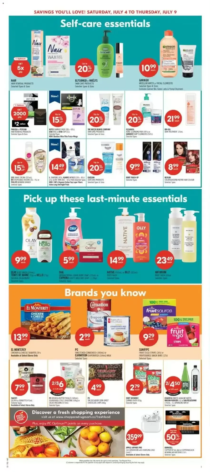 Shoppers Drug Mart flyer week 27 from July 4 to July 9 2026 - flyer page 14